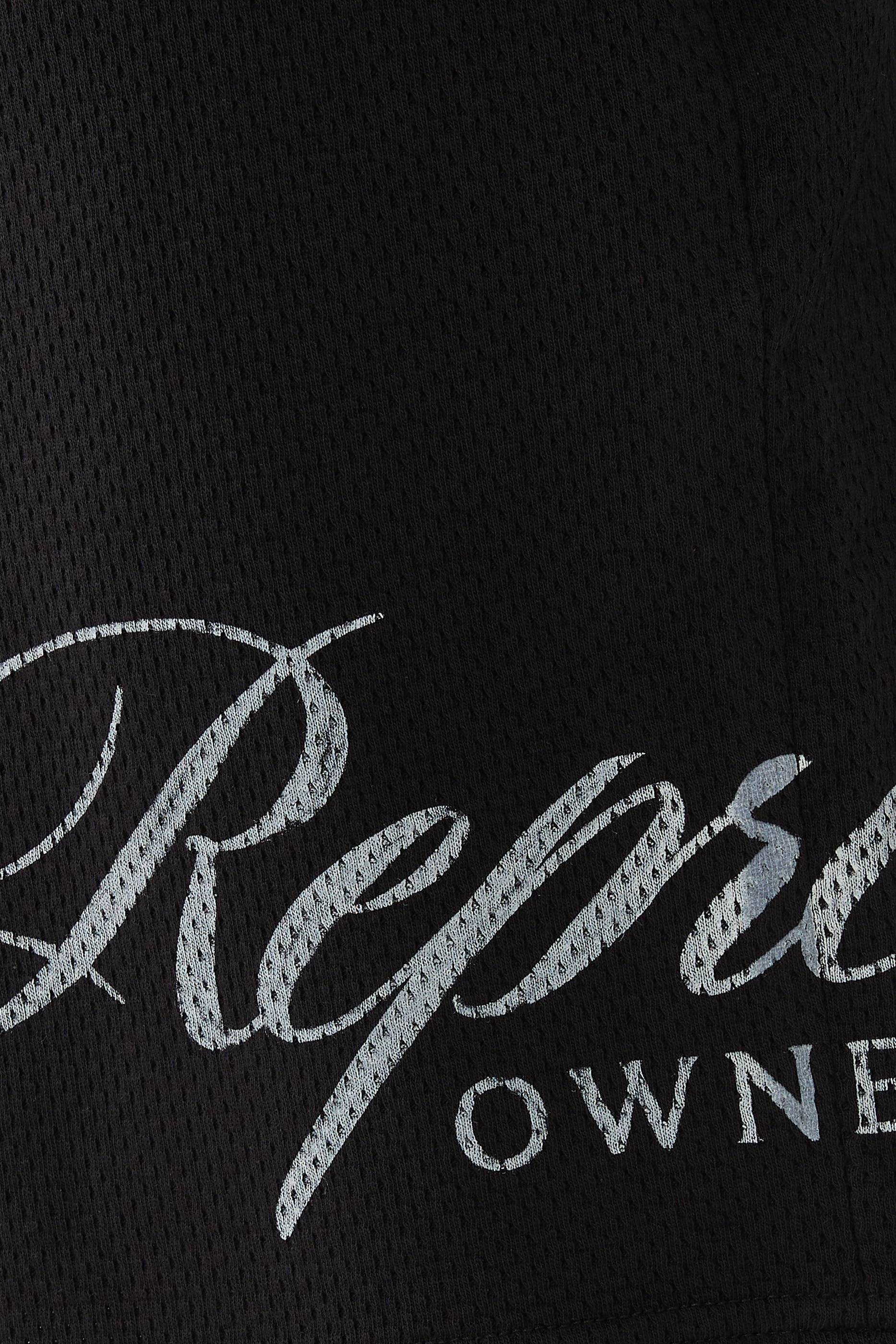Owners Club Script Mesh Shorts