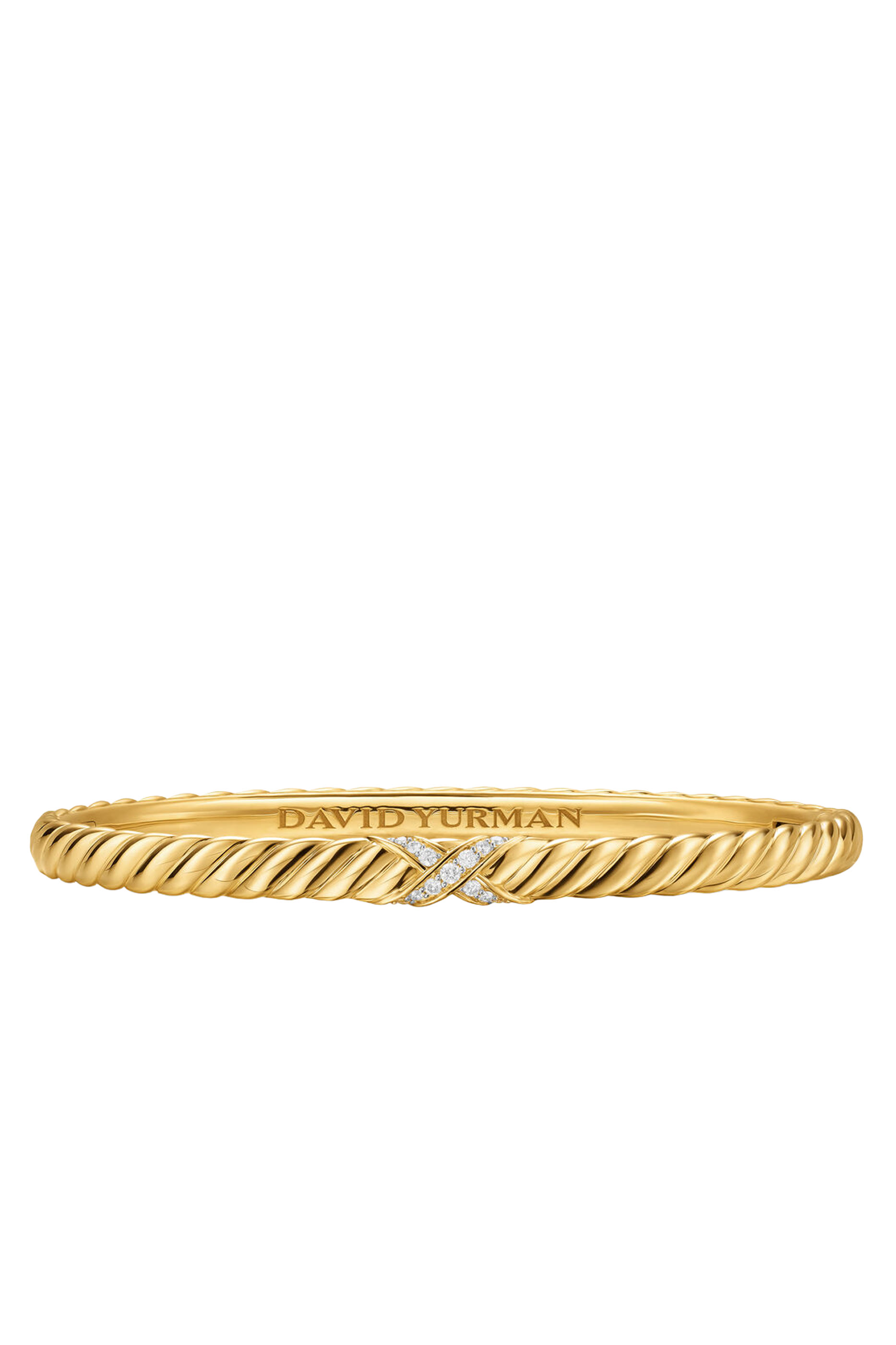 Sculpted Cable X Bracelet 