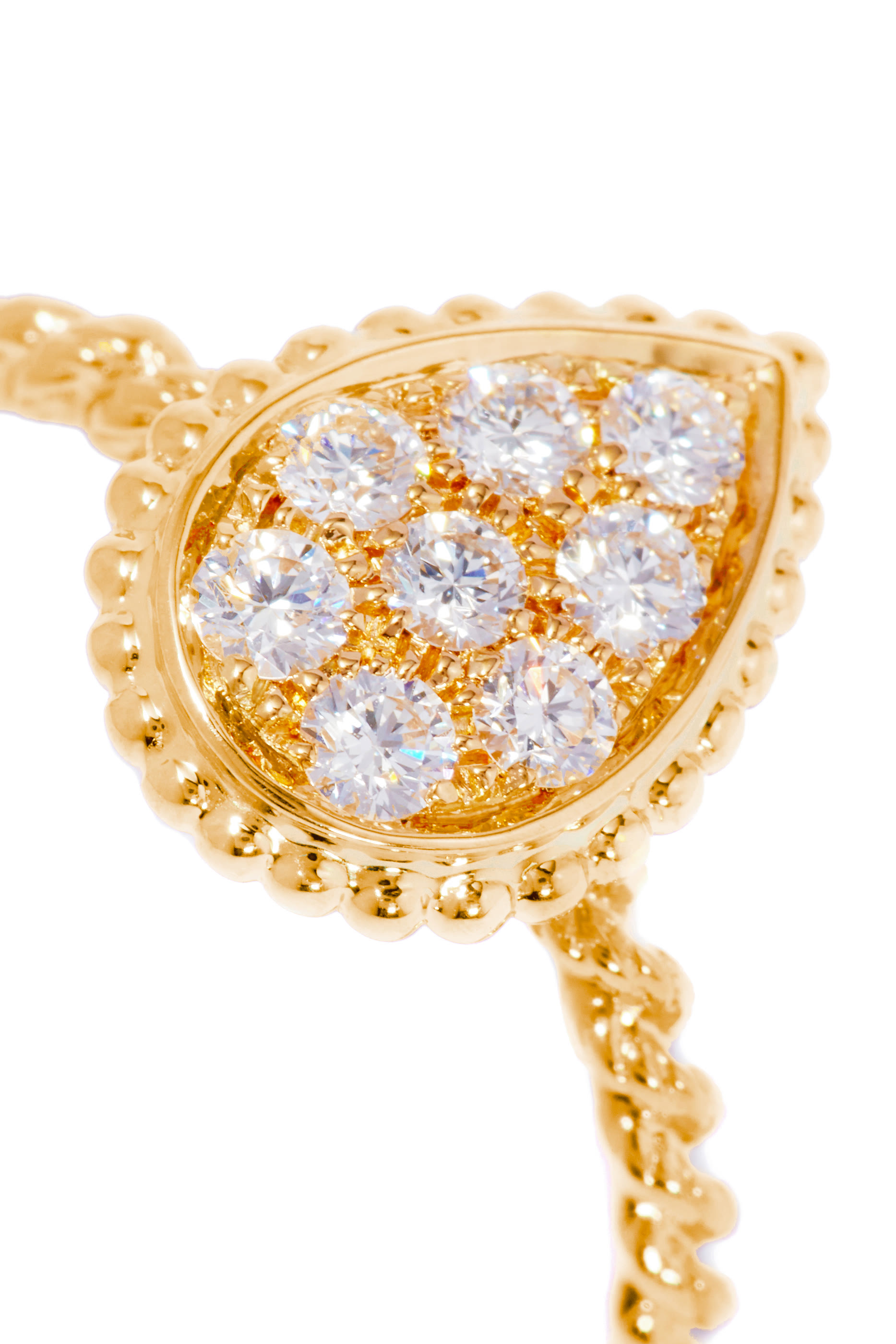 Serpent Bohème Small Ring, 18k Yellow Gold & Diamonds