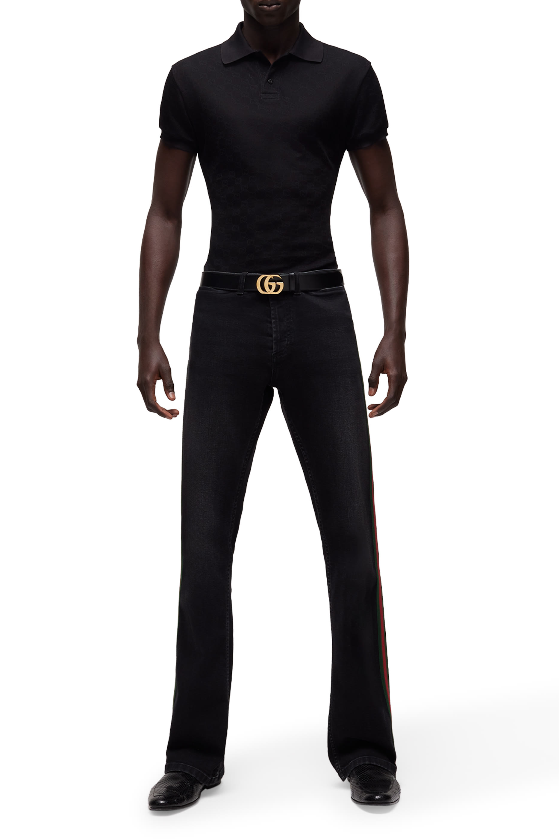 Web-Detail Pants