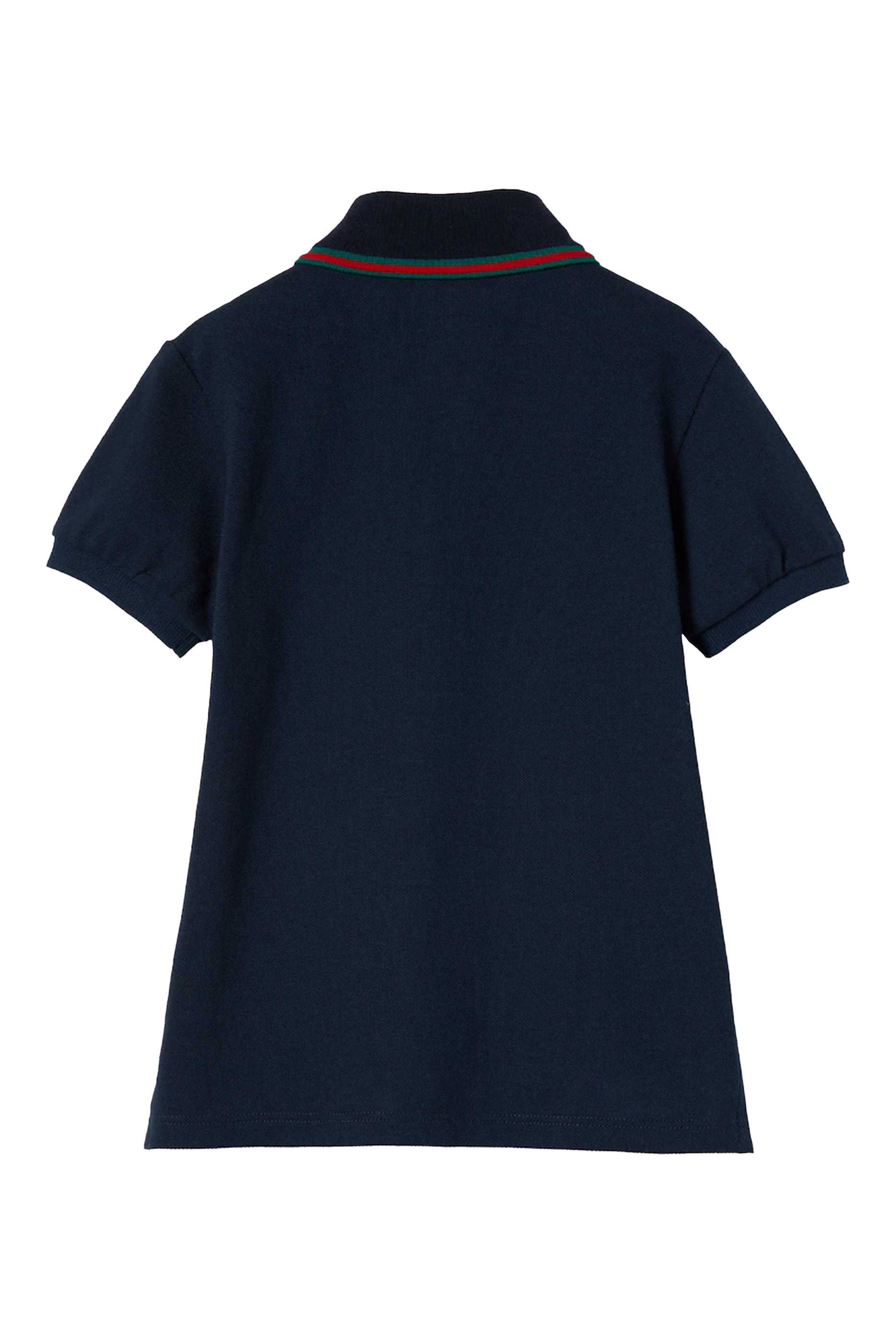 Kids Cotton Stretch Piquet Polo Shirt