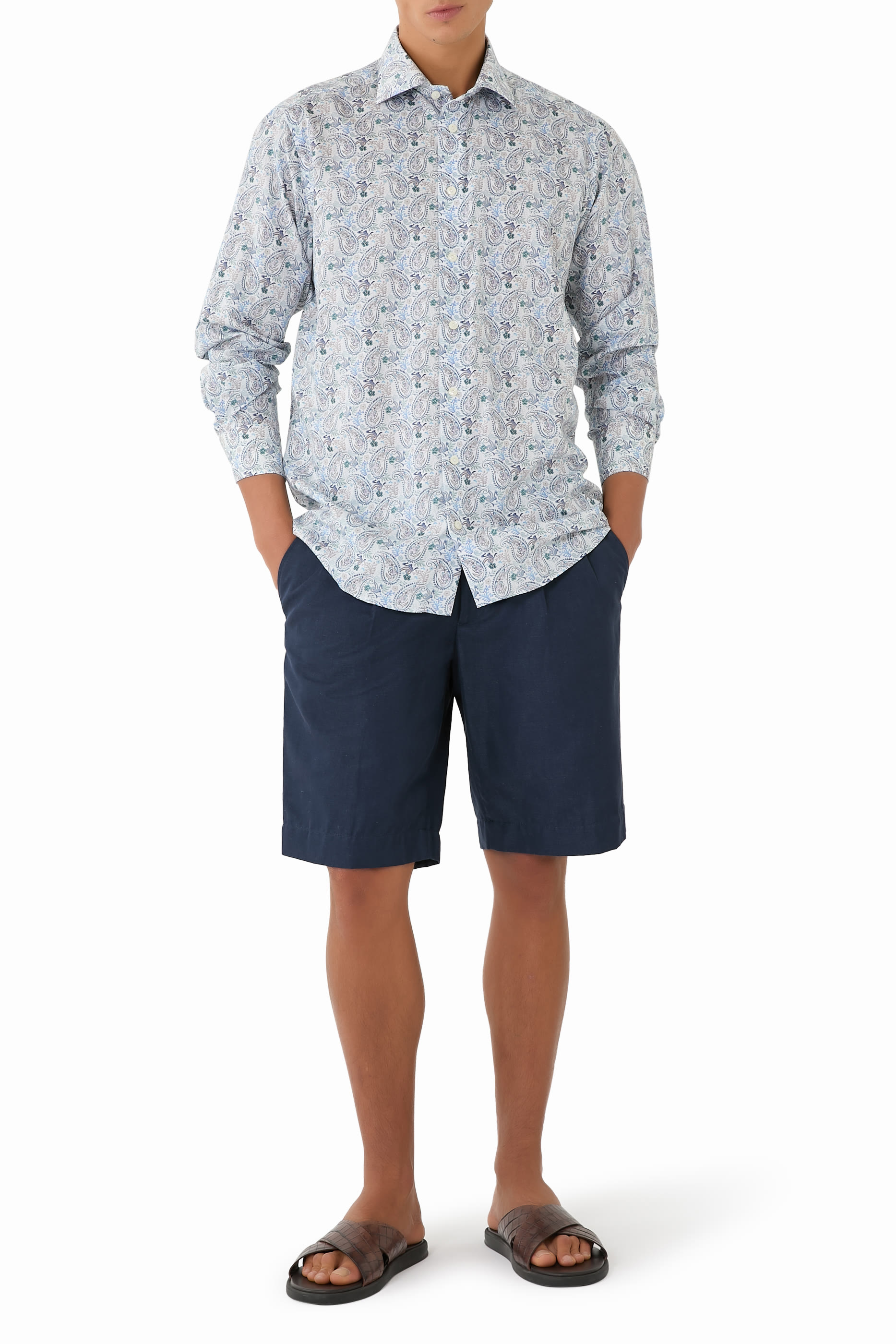 Paisley Long Sleeves Shirt