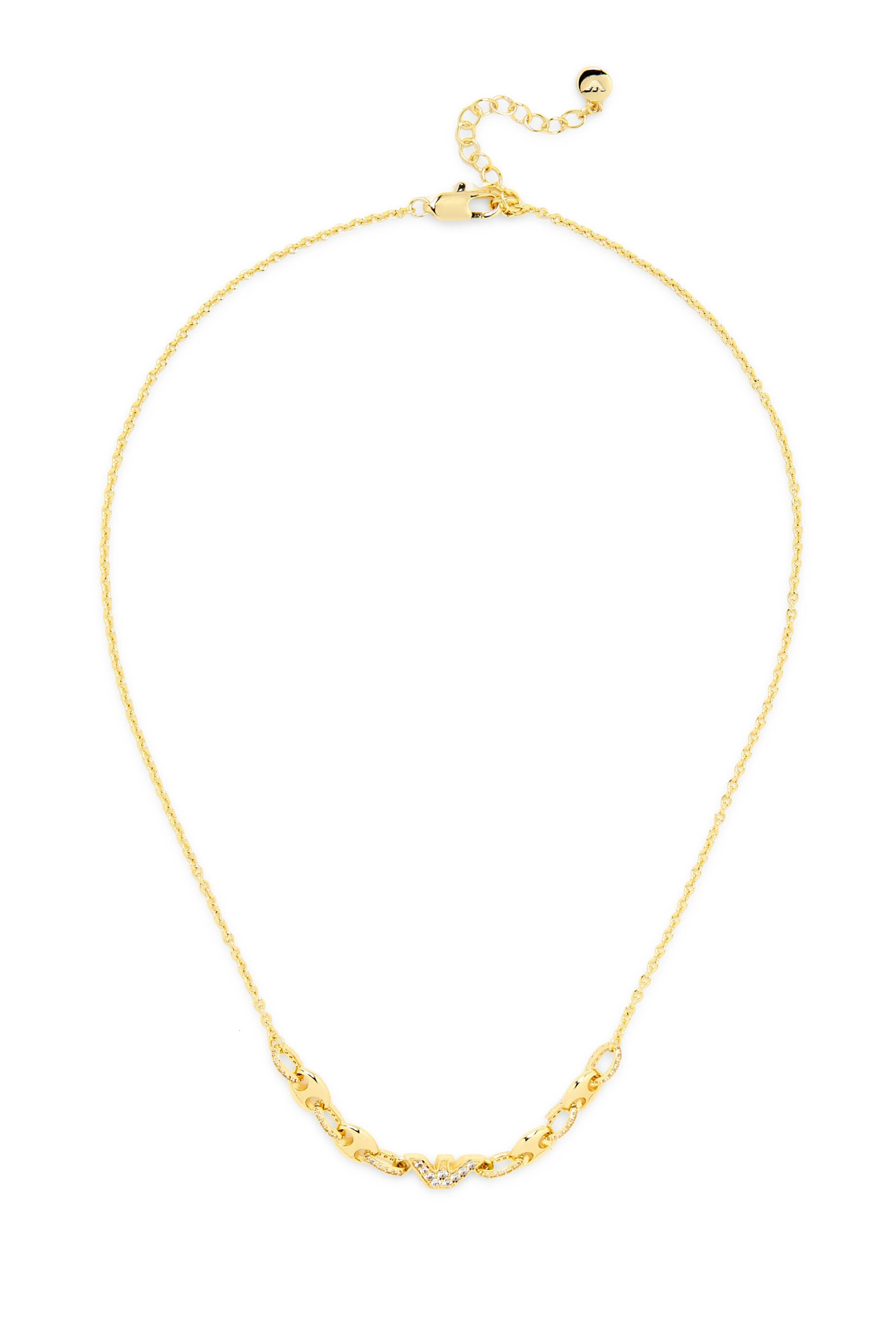 Sentimental Logo Pendant Necklace