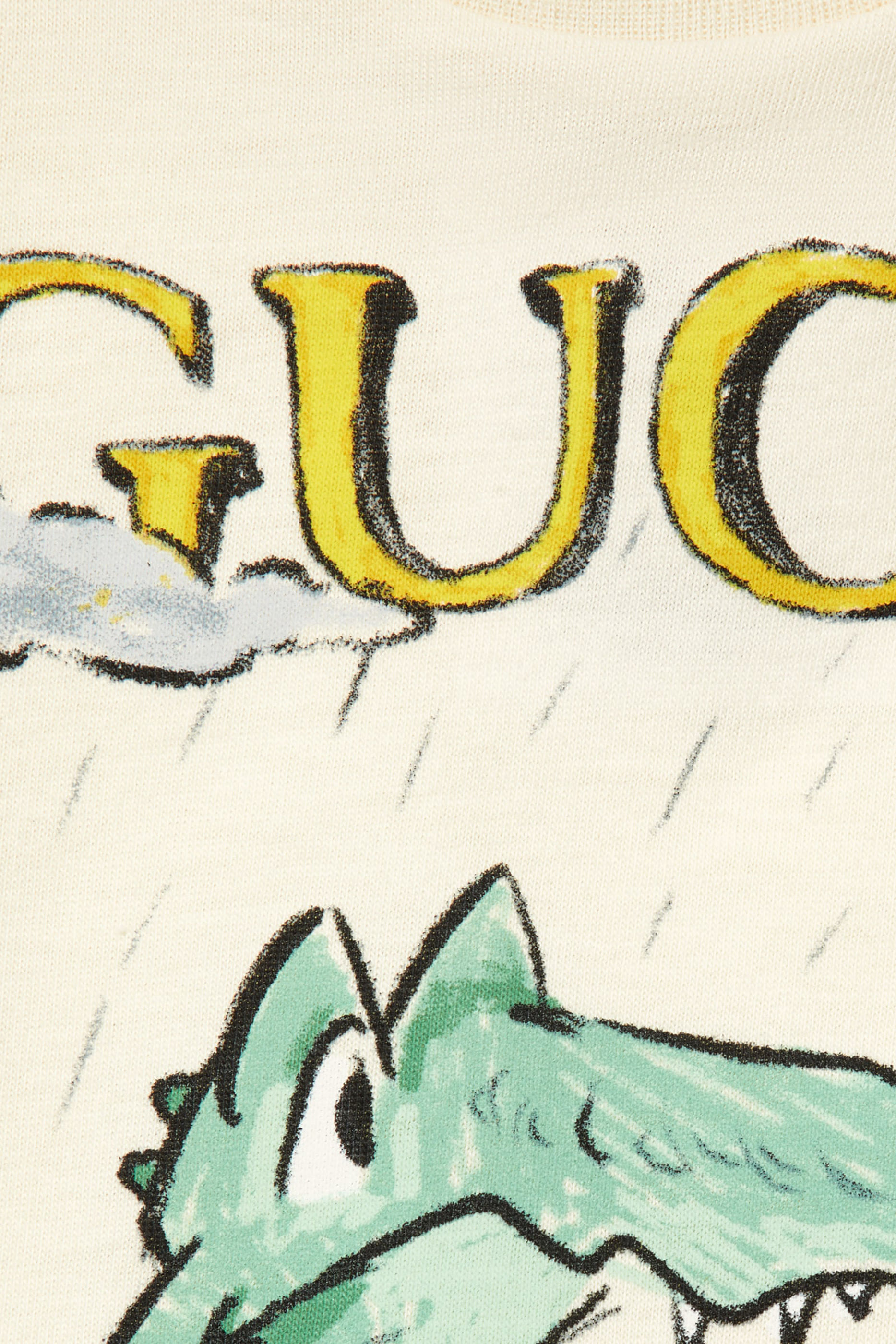 Kids Logo Graphic Cotton T-Shirt