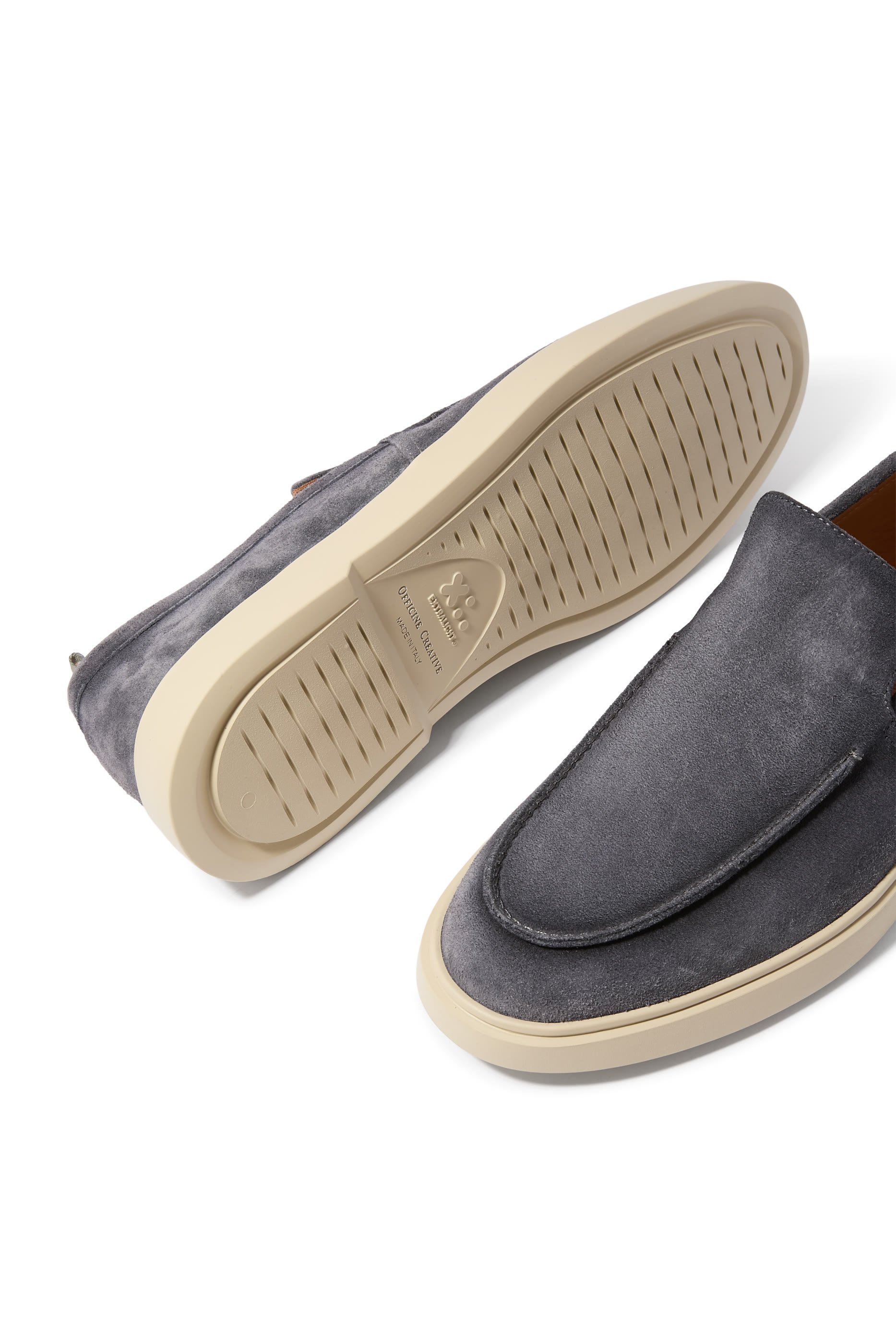  Bones 002 Suede Loafers