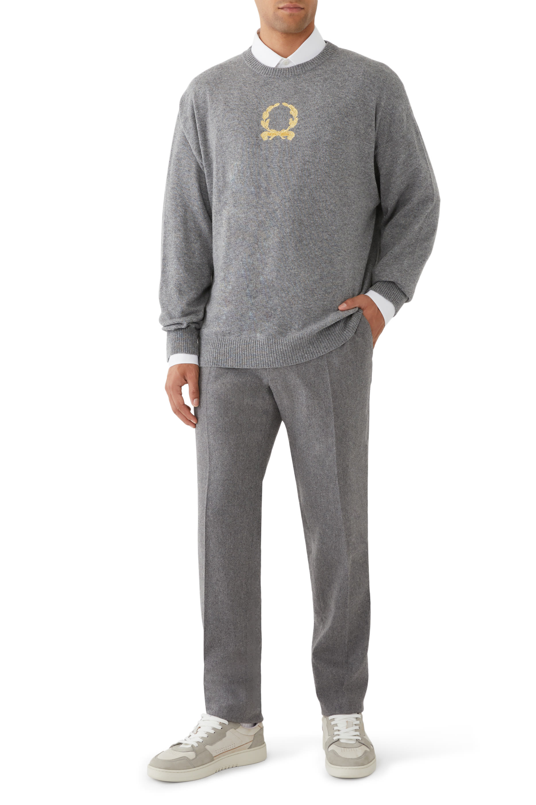 Wool and Cashmere Pullover