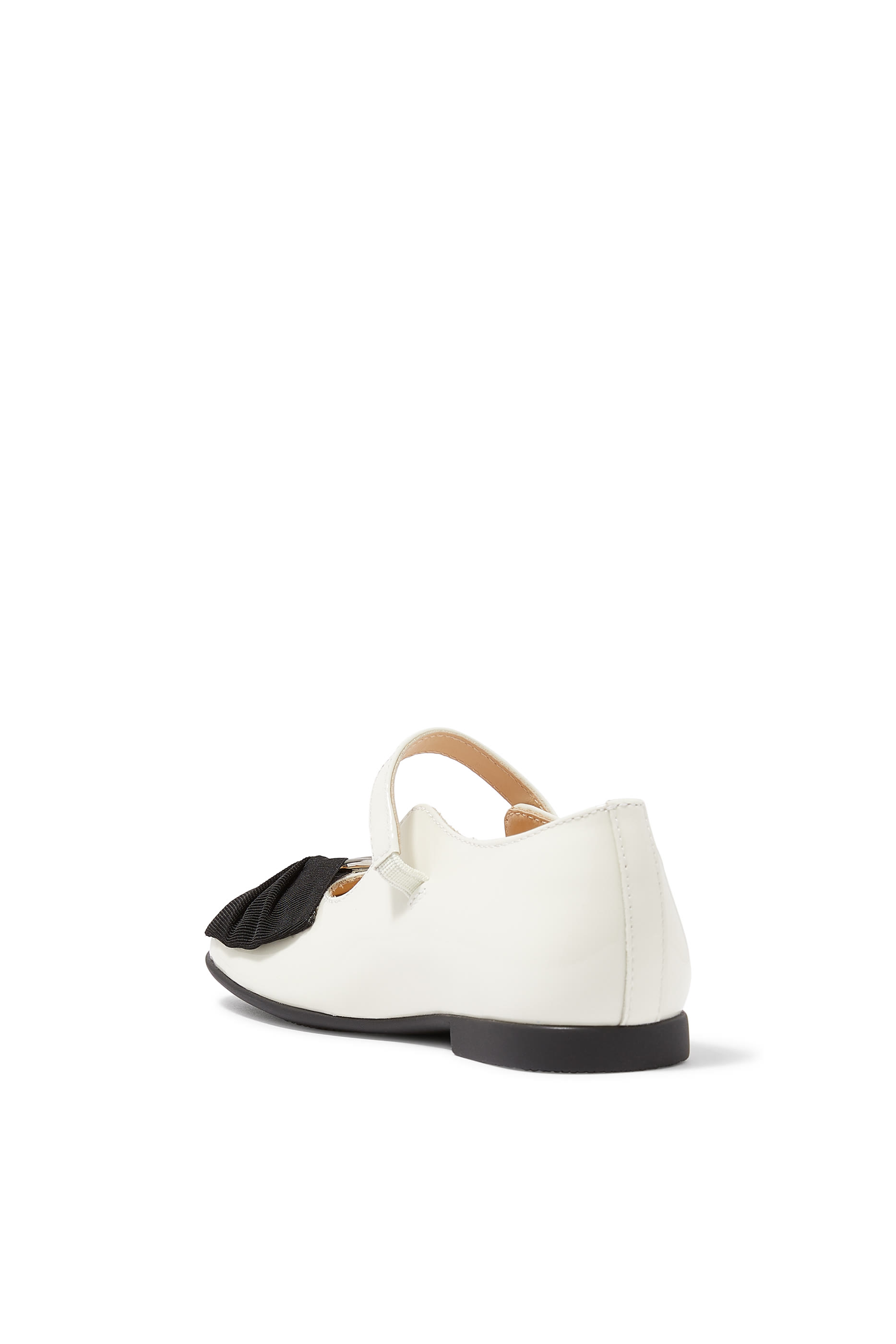 Kids  Leather Ballet Flats