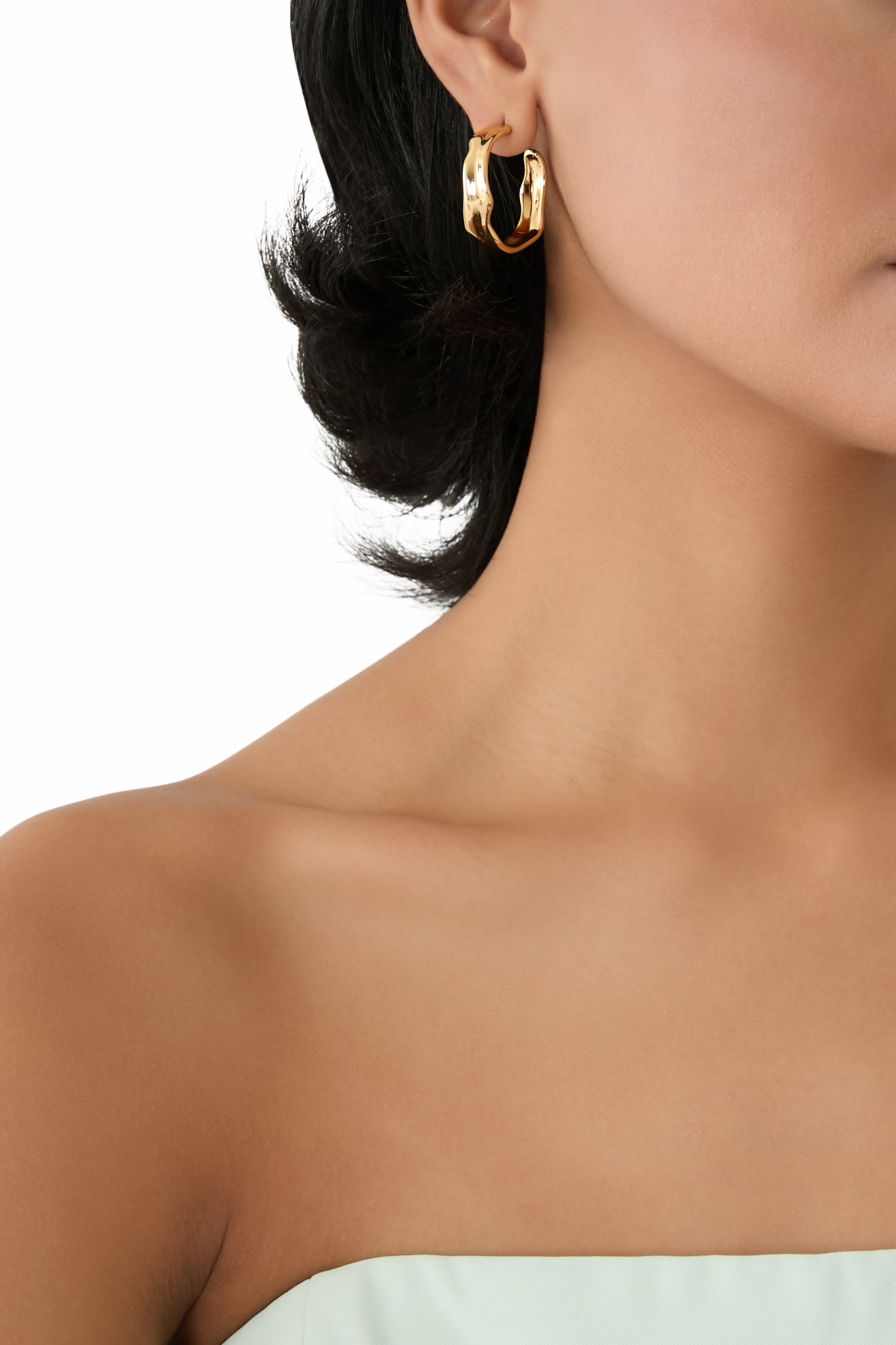 Molten Huggies Earrings