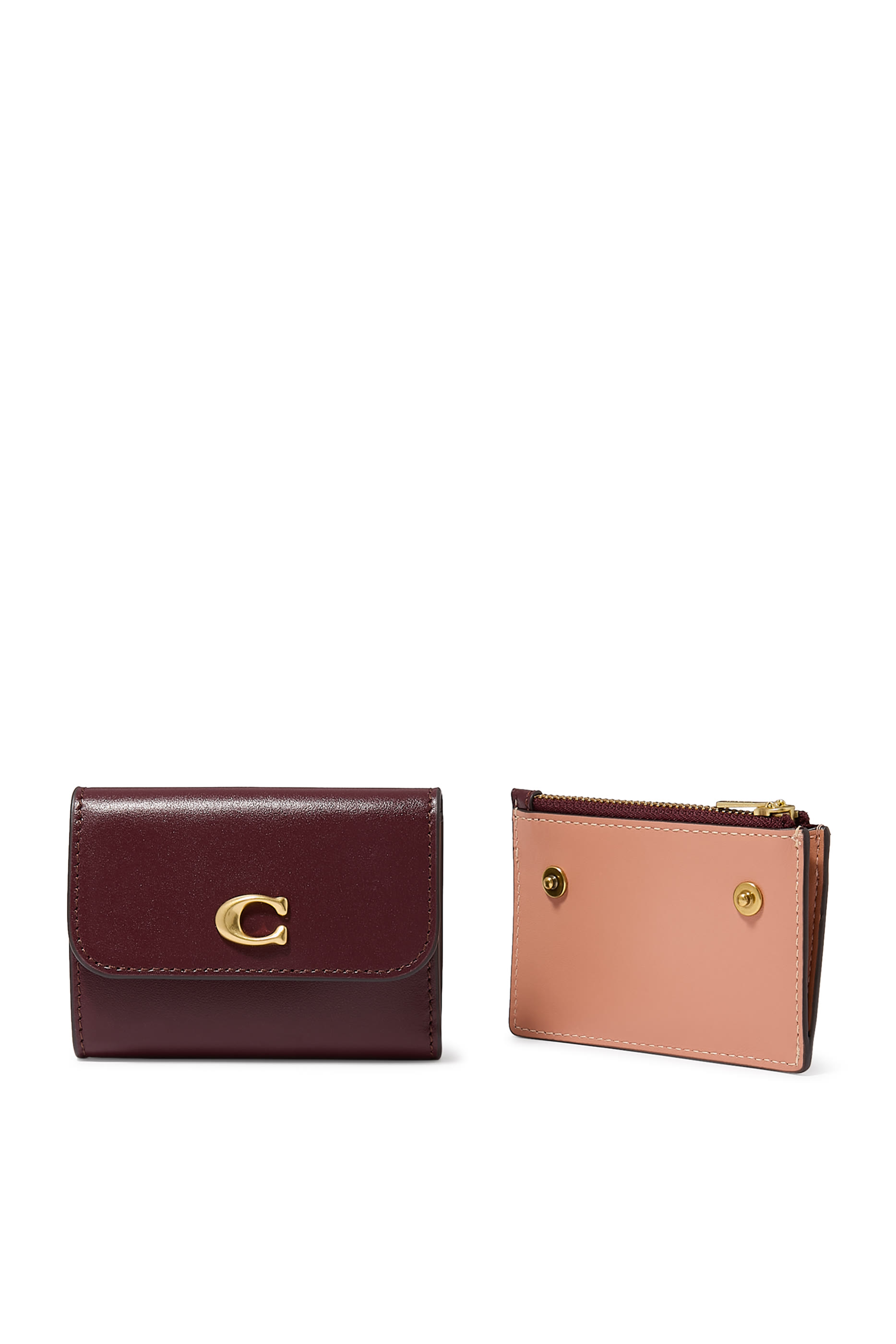 Essential Card Holder Wallet in Colorblock
