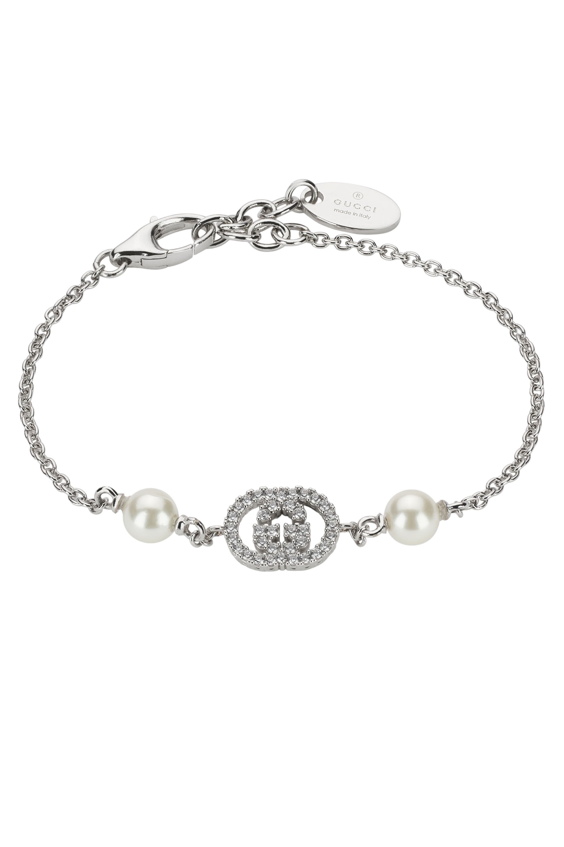 Crystal & Pearl Bracelet