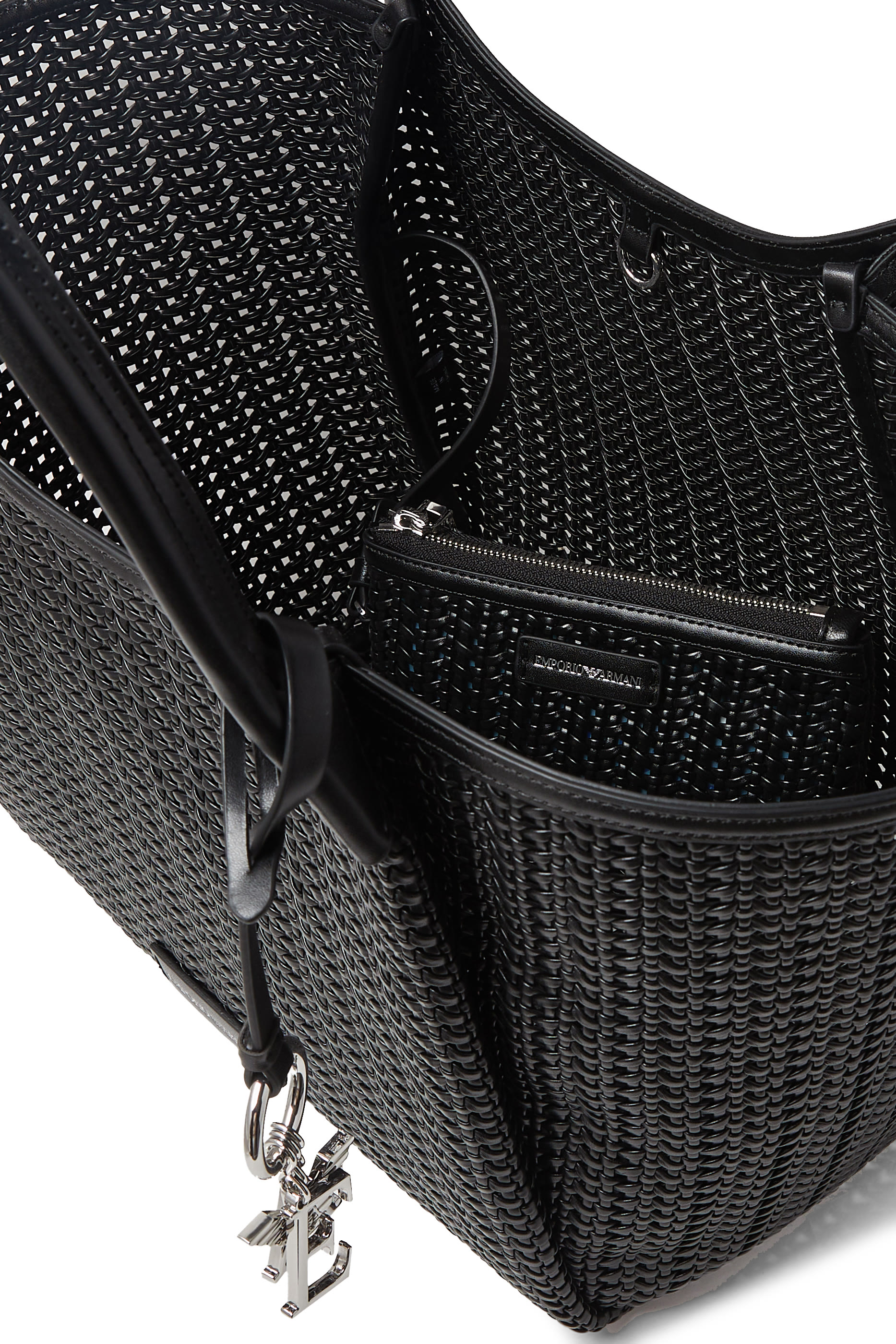 Raffia Shopping Tote Bag