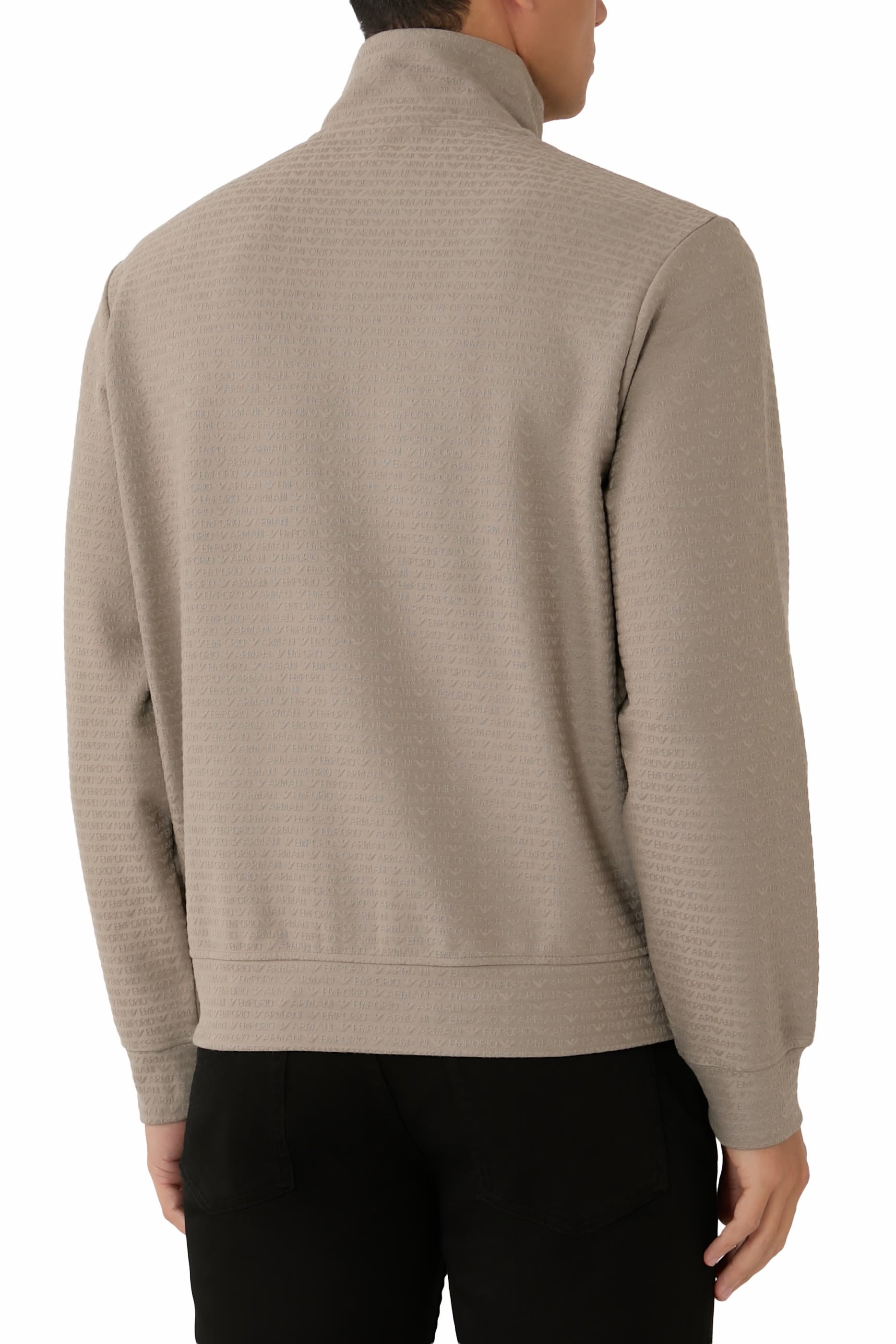 Logo Zip-Up Sweatshirt