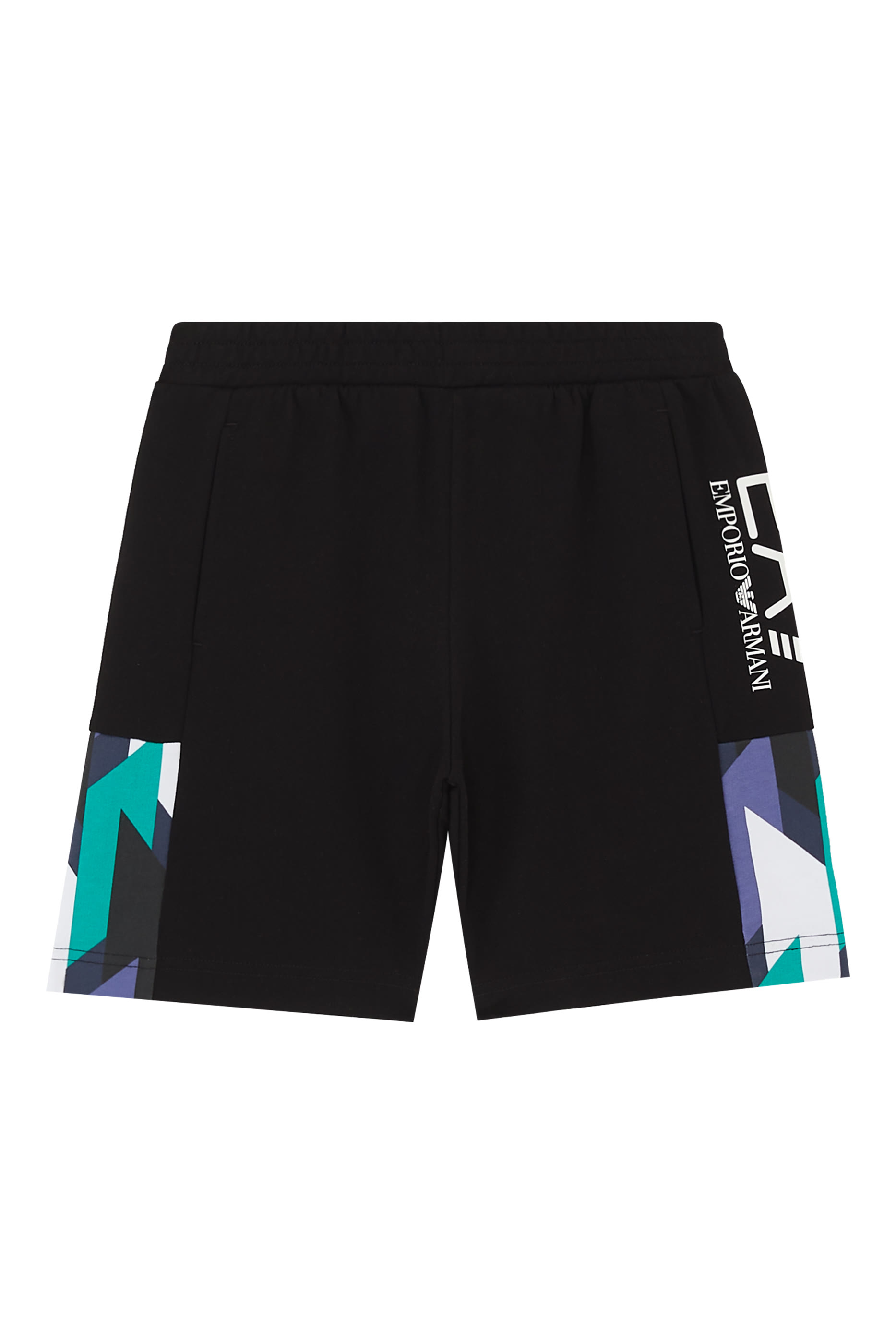Kids Geometric Bermuda Shorts