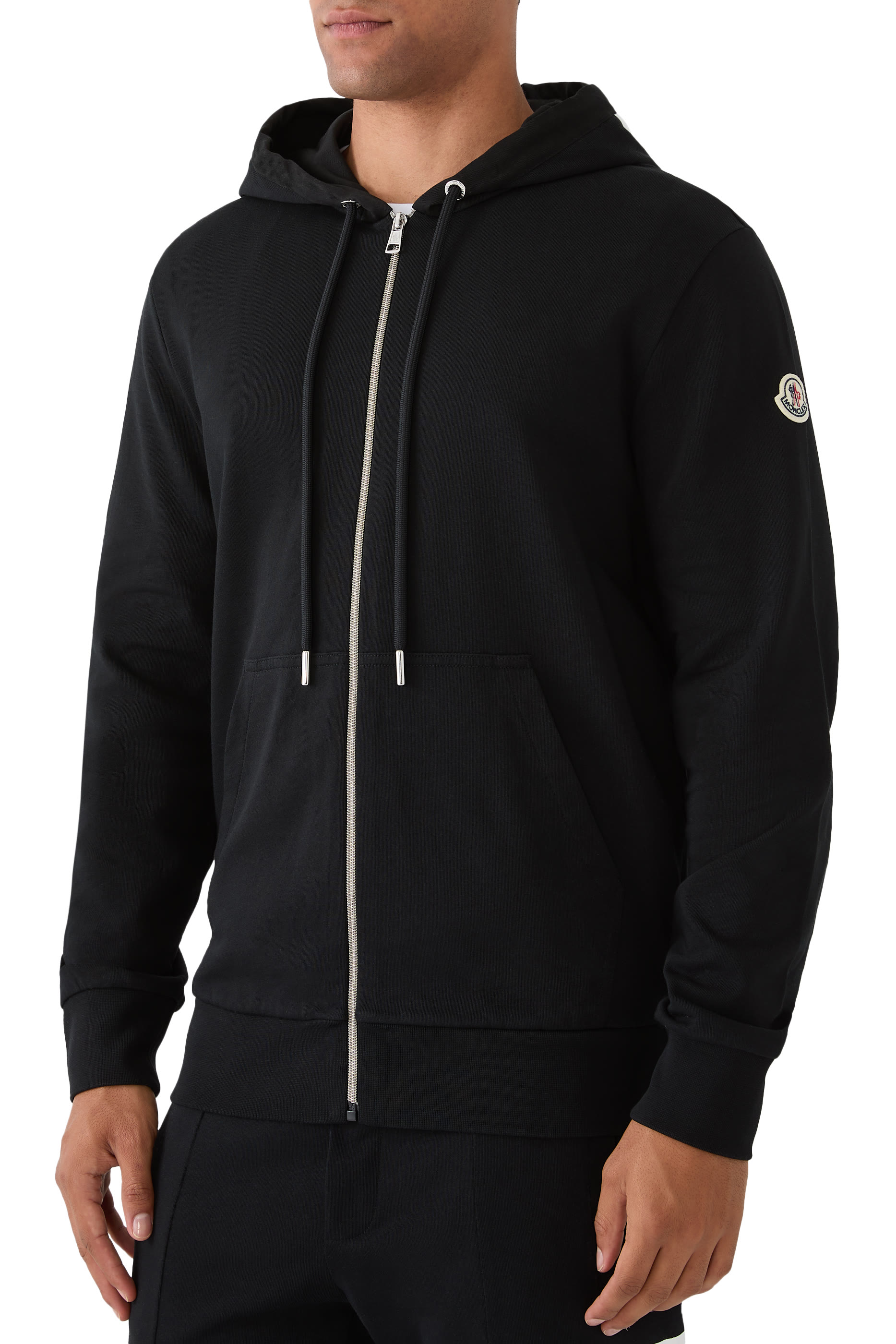 Logo Zip-Up Cardigan