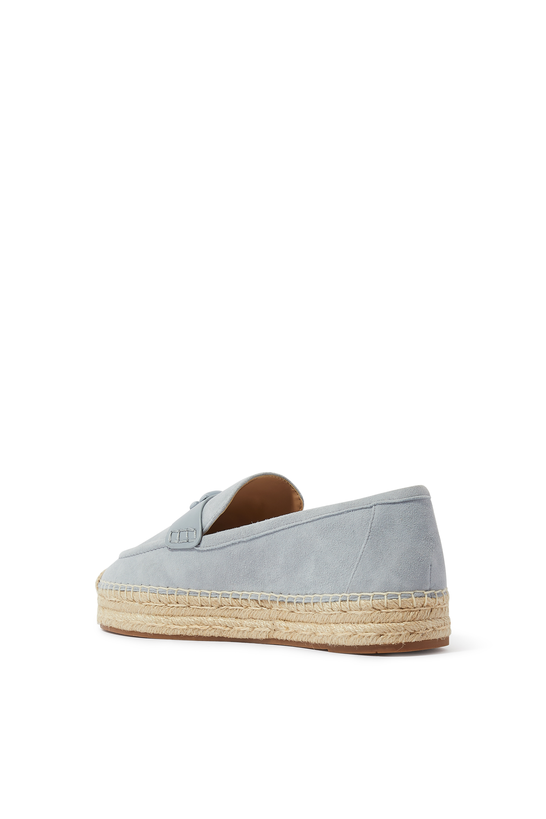 Camilla Monogram Suede Espadrilles