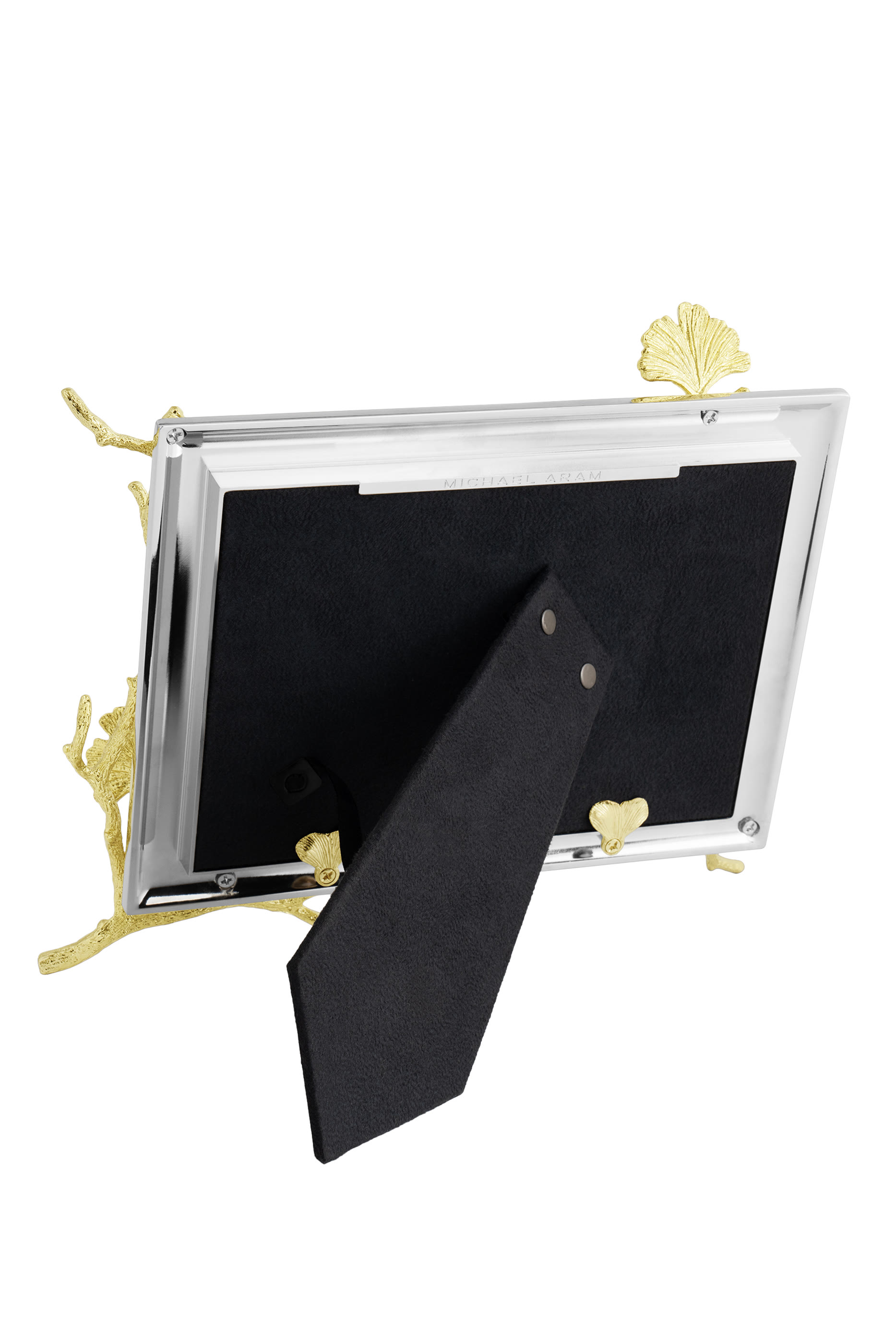 Butterfly Ginkgo Gold Reflective 5x7 Frame