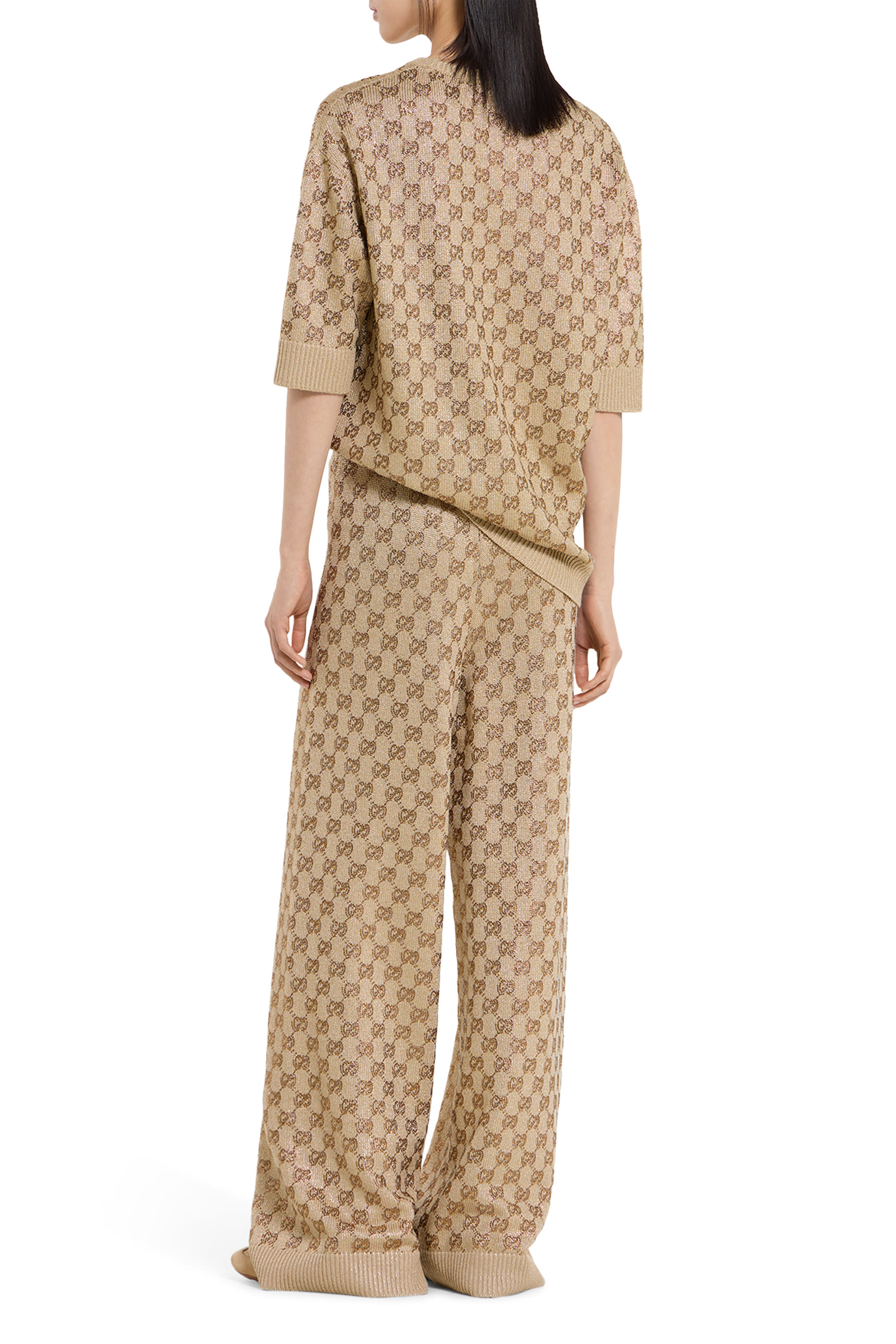 Allover GG Crystals Leisure Pants