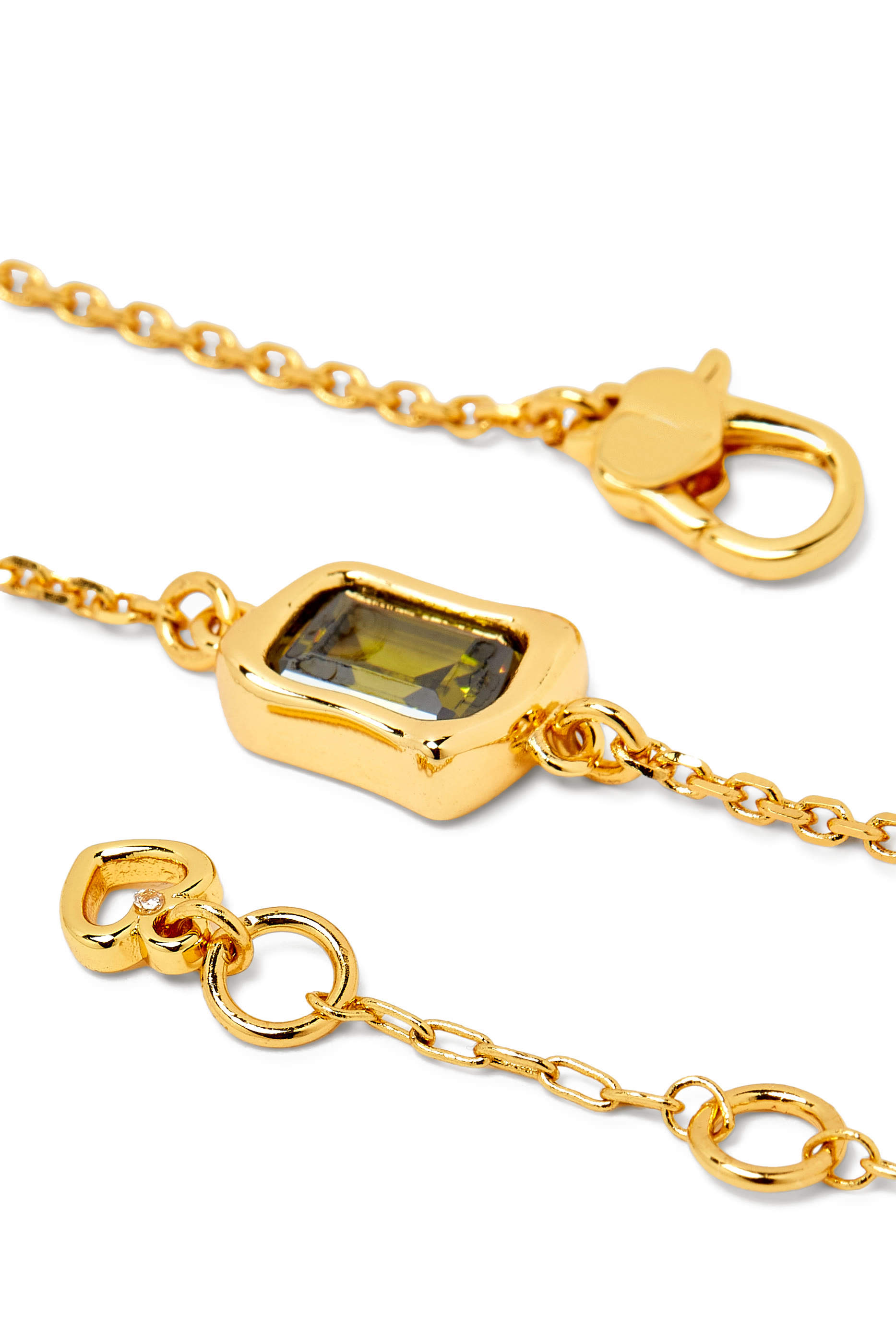 Molten Glass Solitaire Bracelet