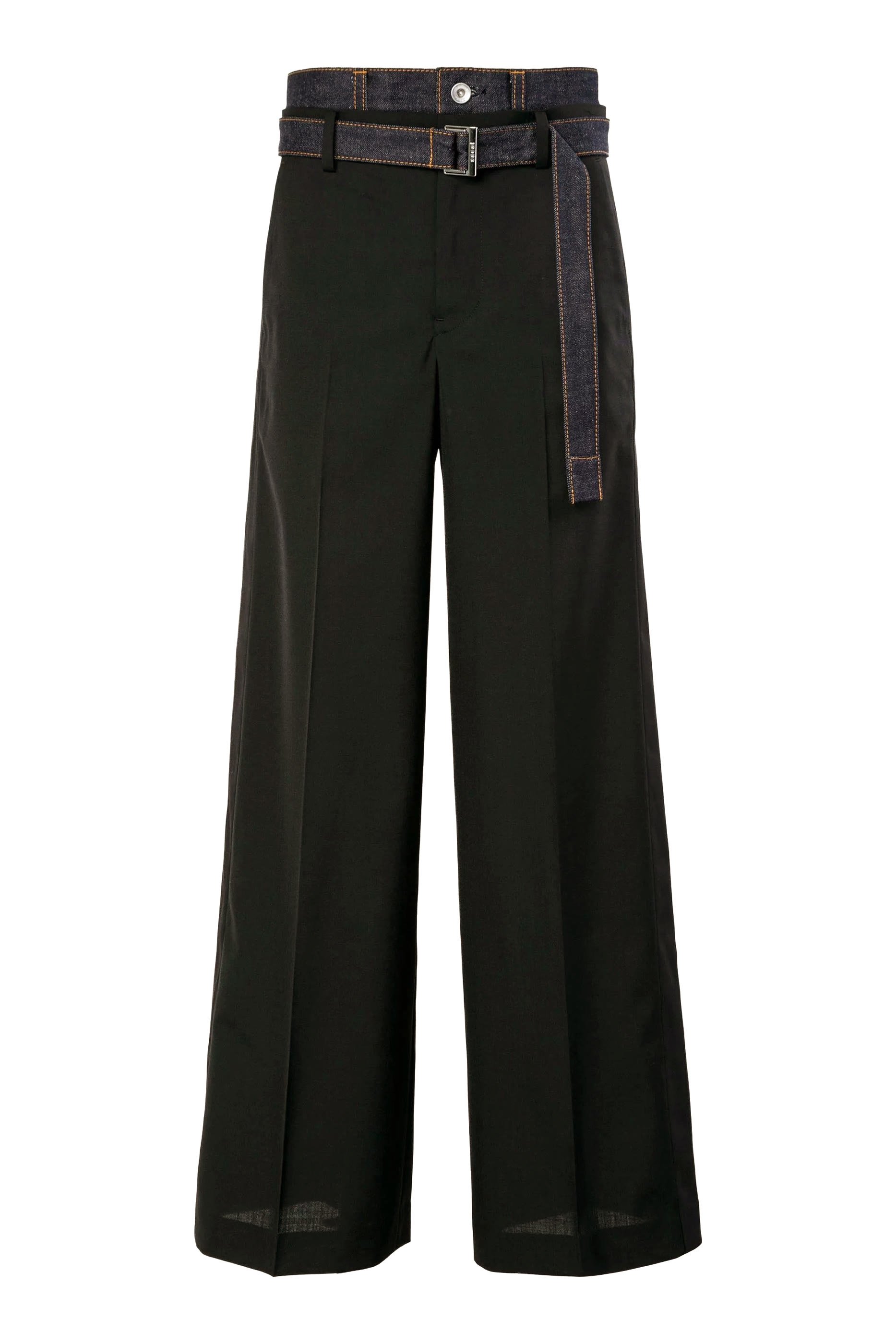 Suiting x Denim Pants