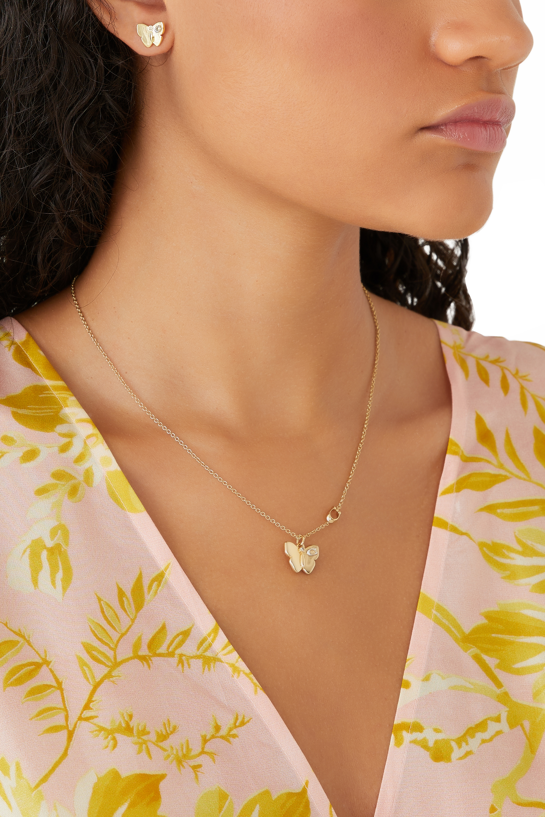 Butterfly Pendant Necklace