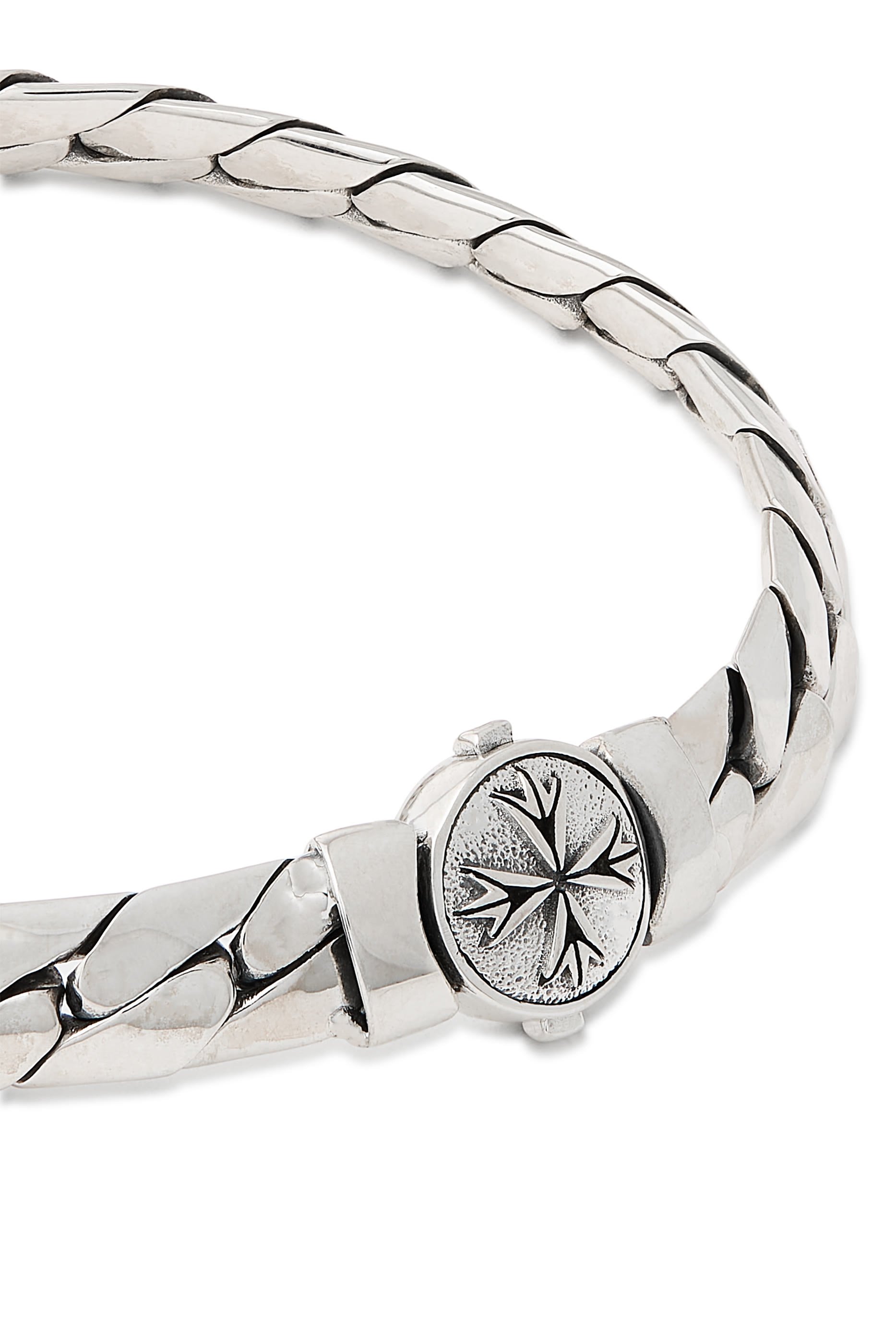  Herringbone Chain Logo Bracelet