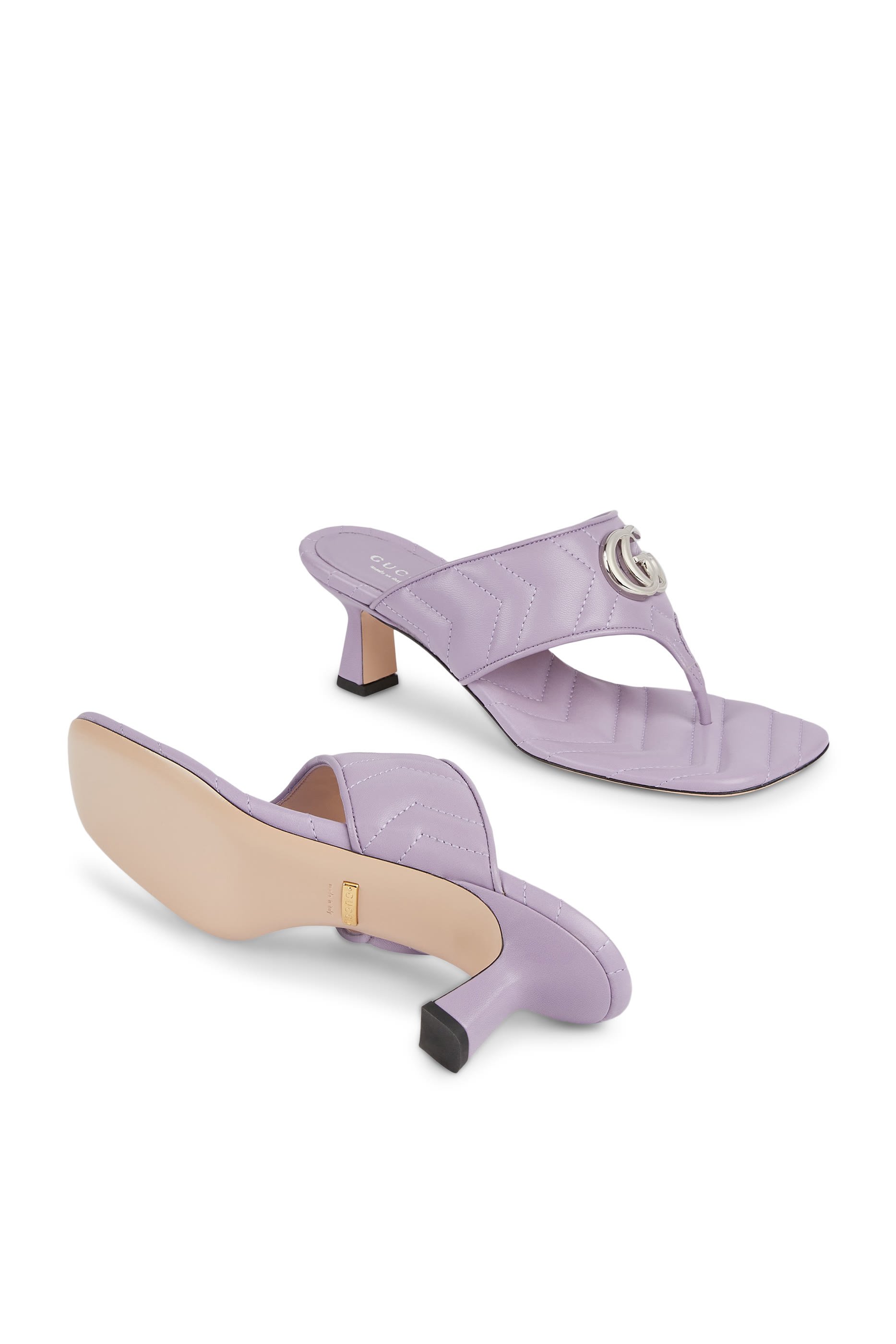 Double G 55 Leather Thong Sandals