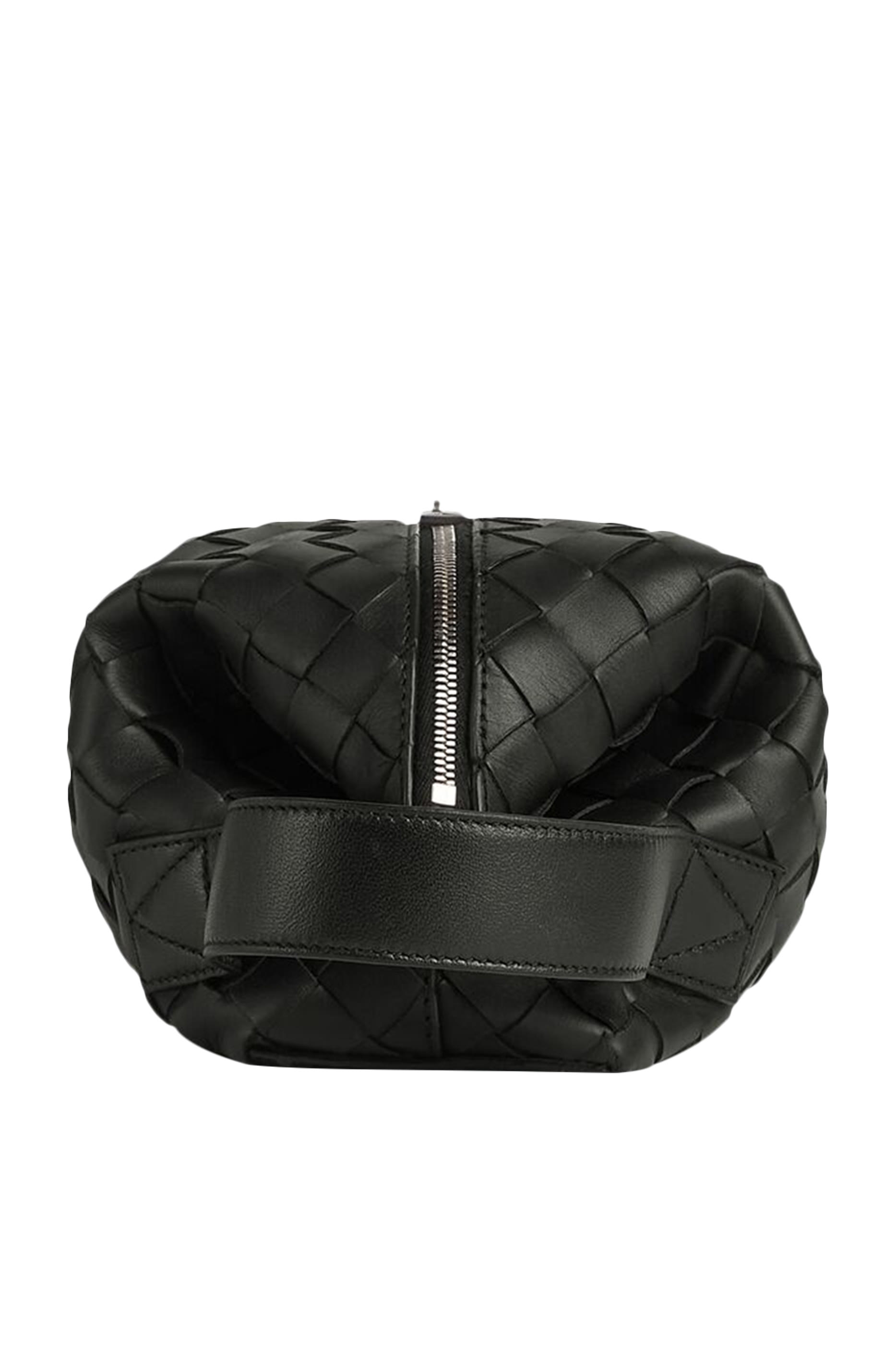 Intrecciato Leather Toiletry Case