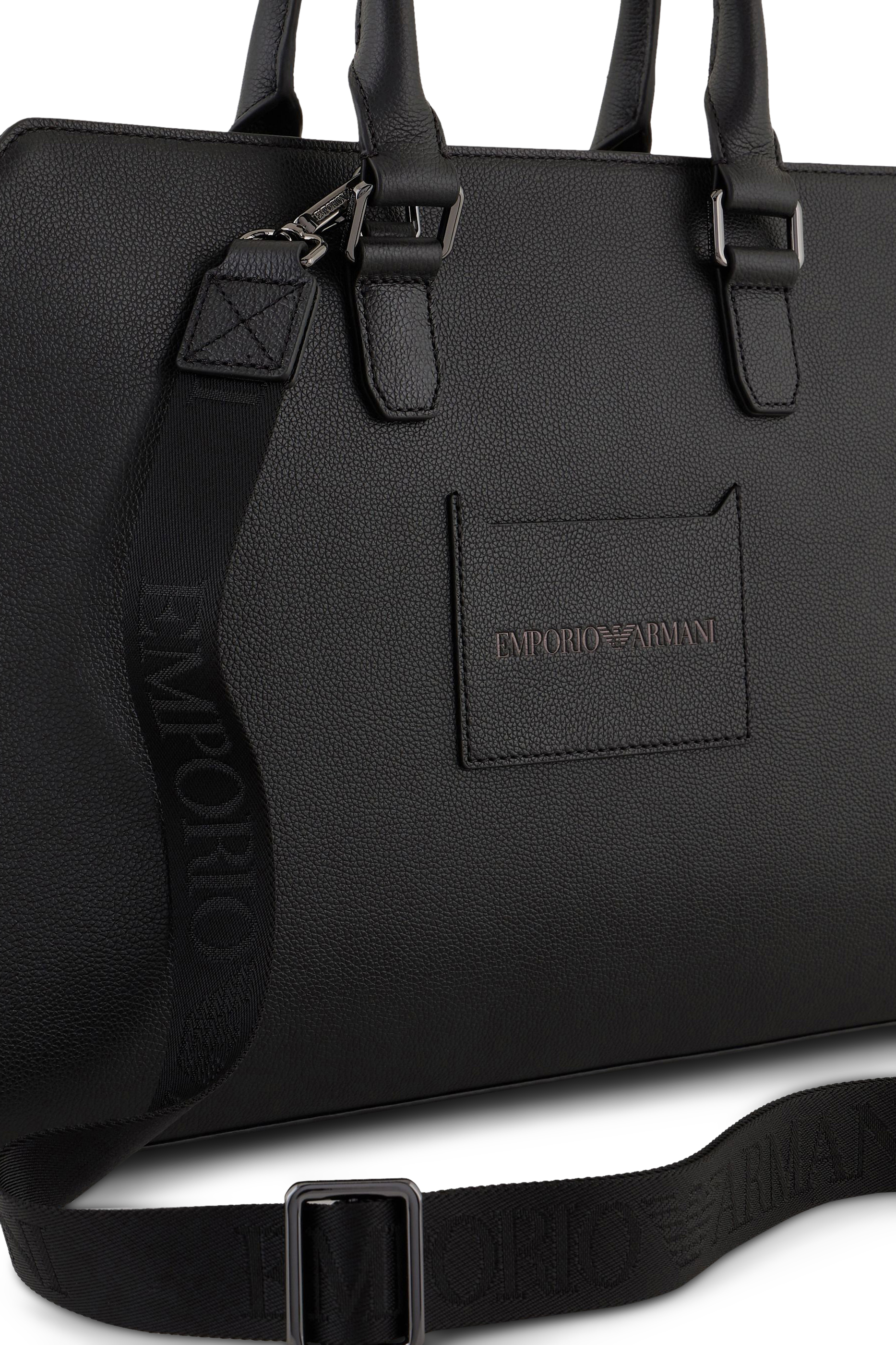 Business Tumbled Leather Bag