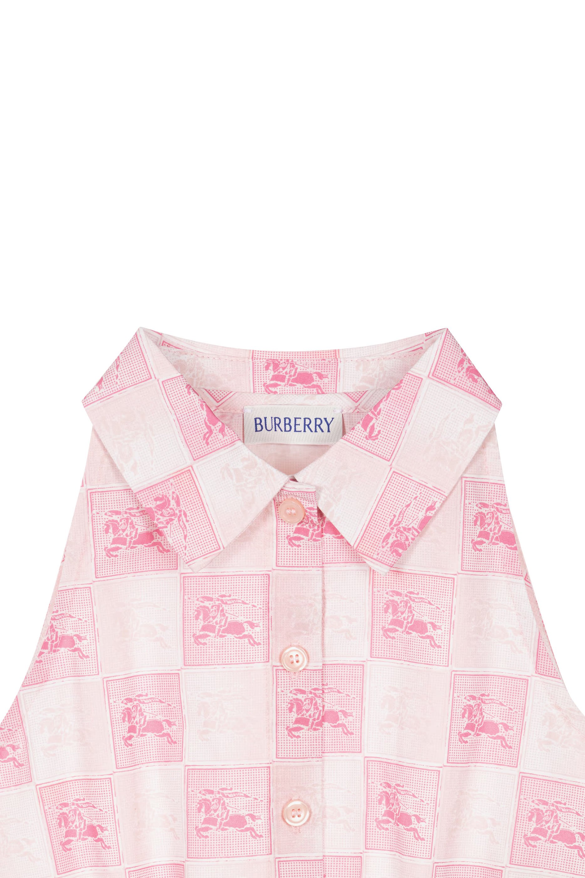 Kids EKD Checkerboard Cotton Shirt