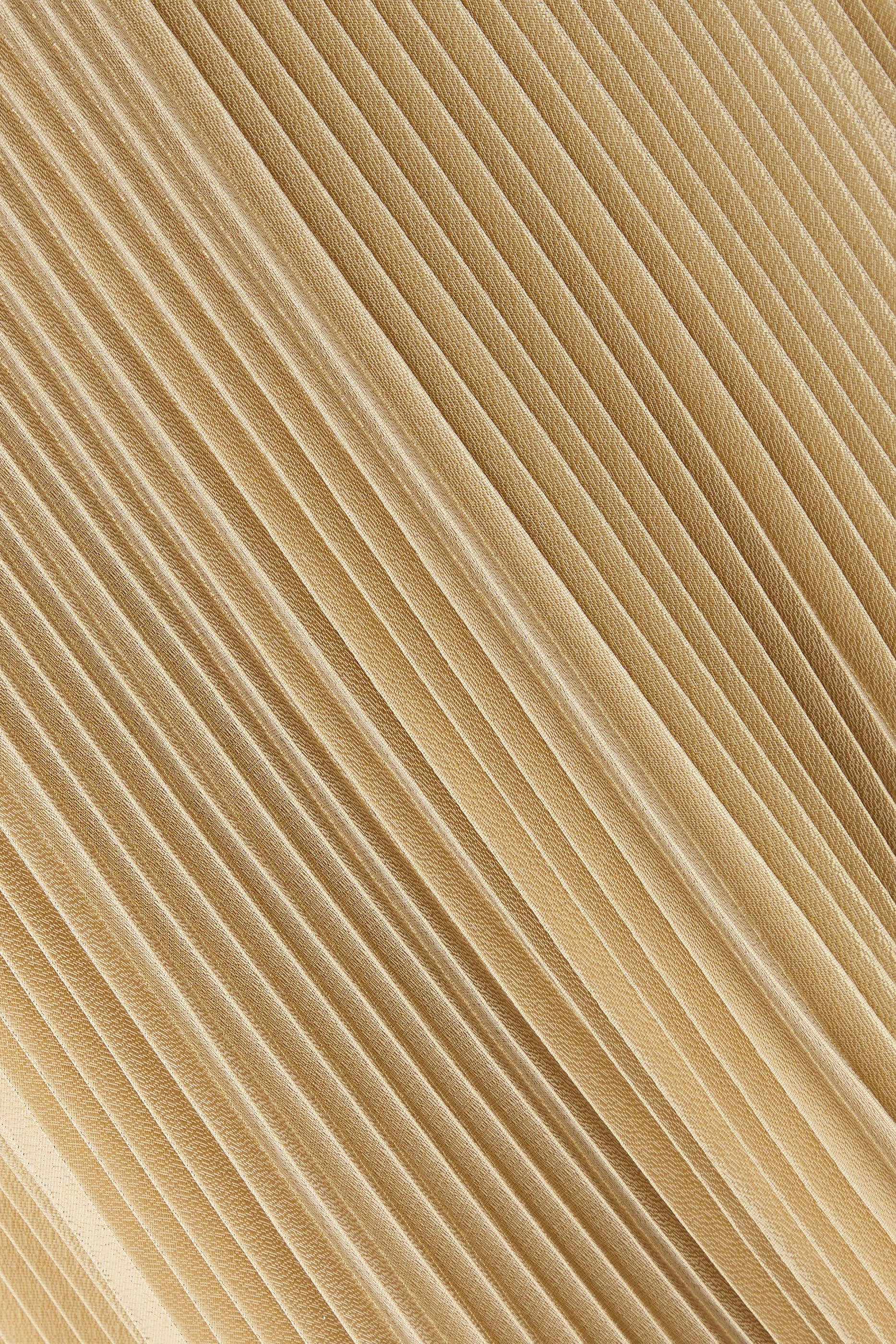 Essai Lamé Silk Skirt 