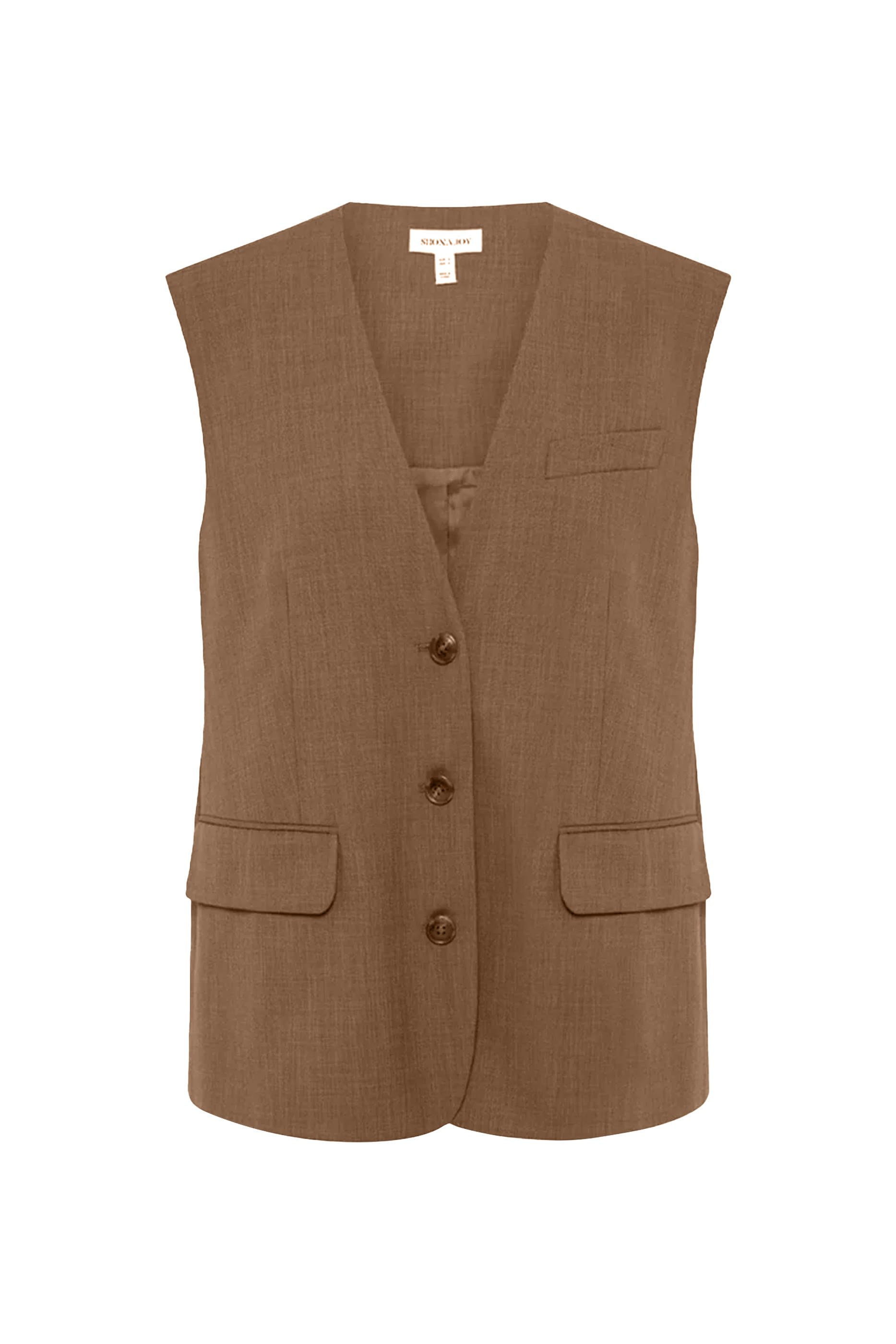 Asher Sleeveless Blazer