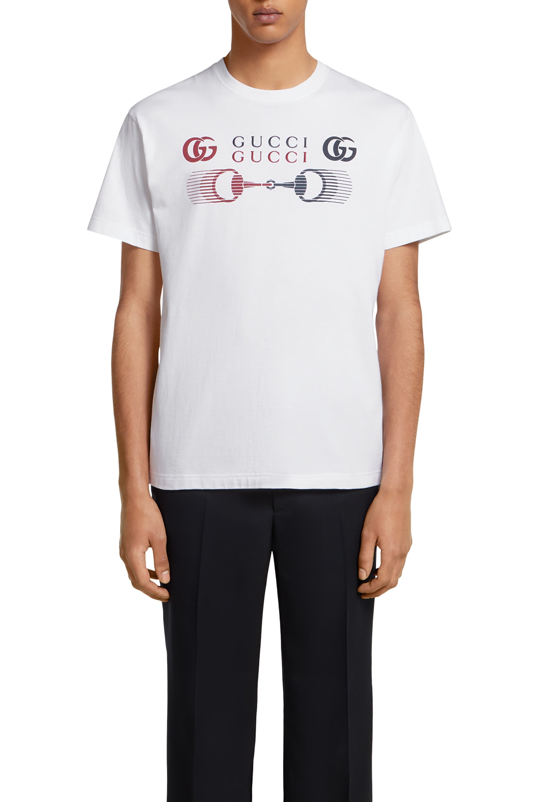 Logo Print Cotton Jersey T-Shirt