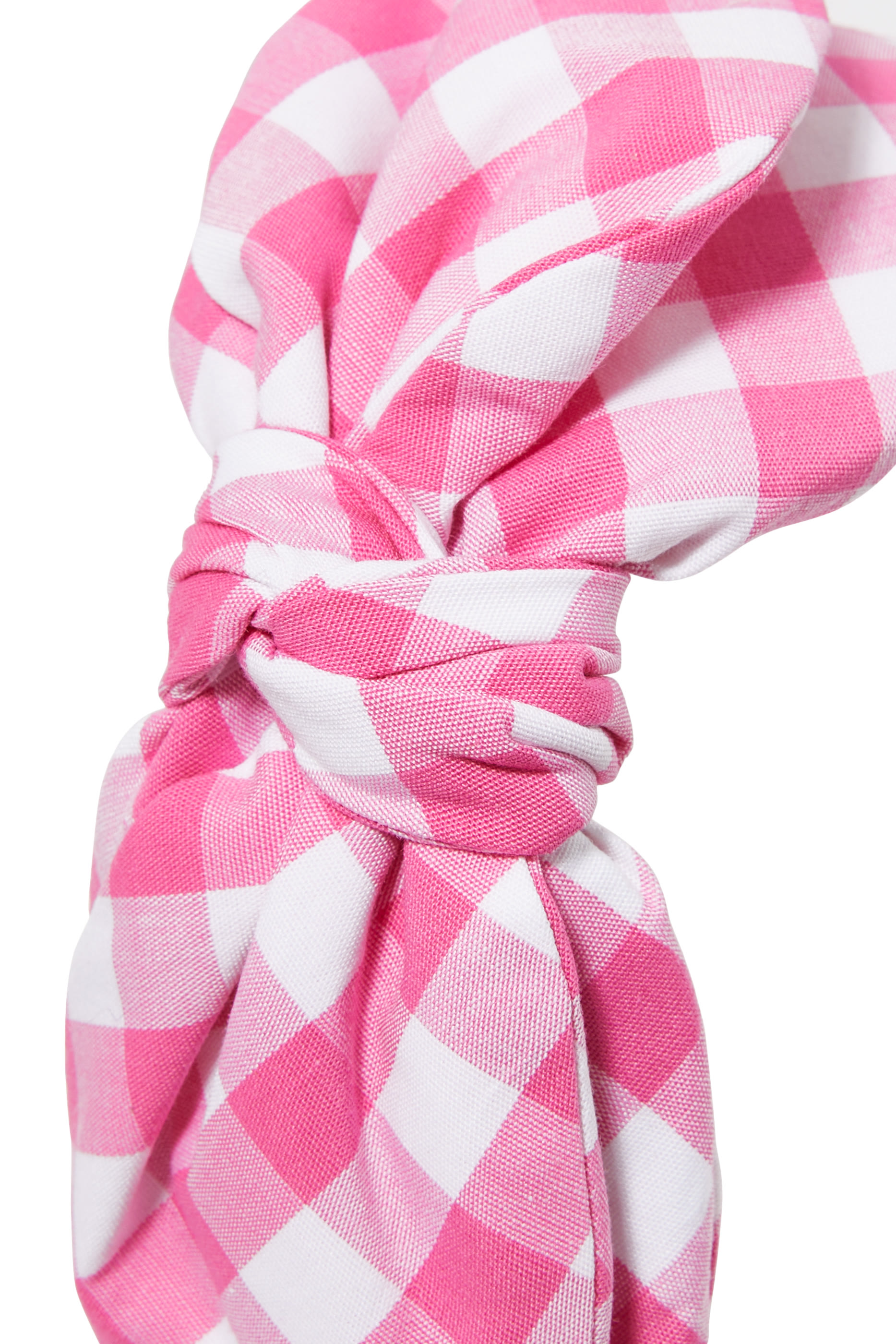 Kids Gingham-Pattern Head Band