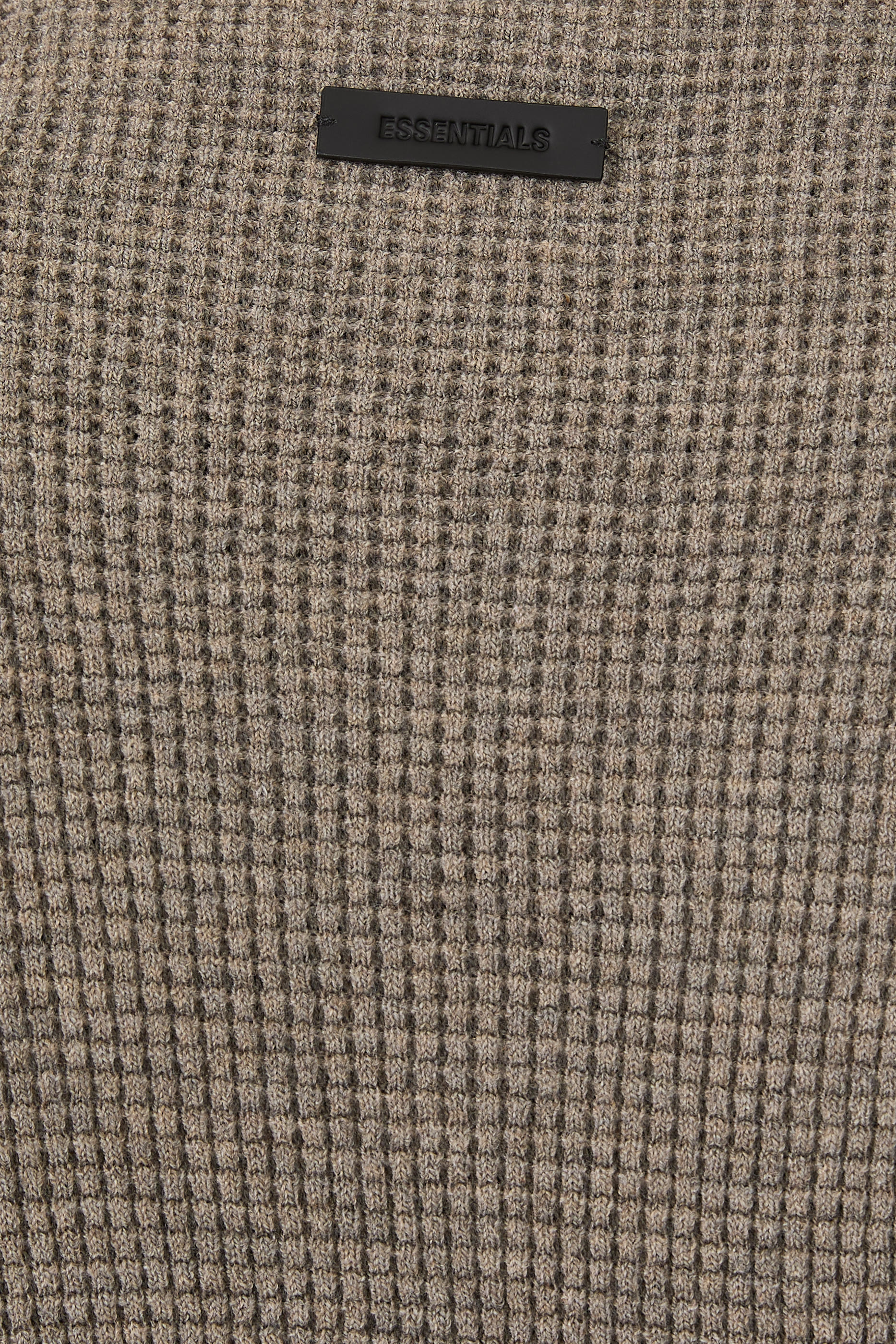 Waffle Crewneck Sweater