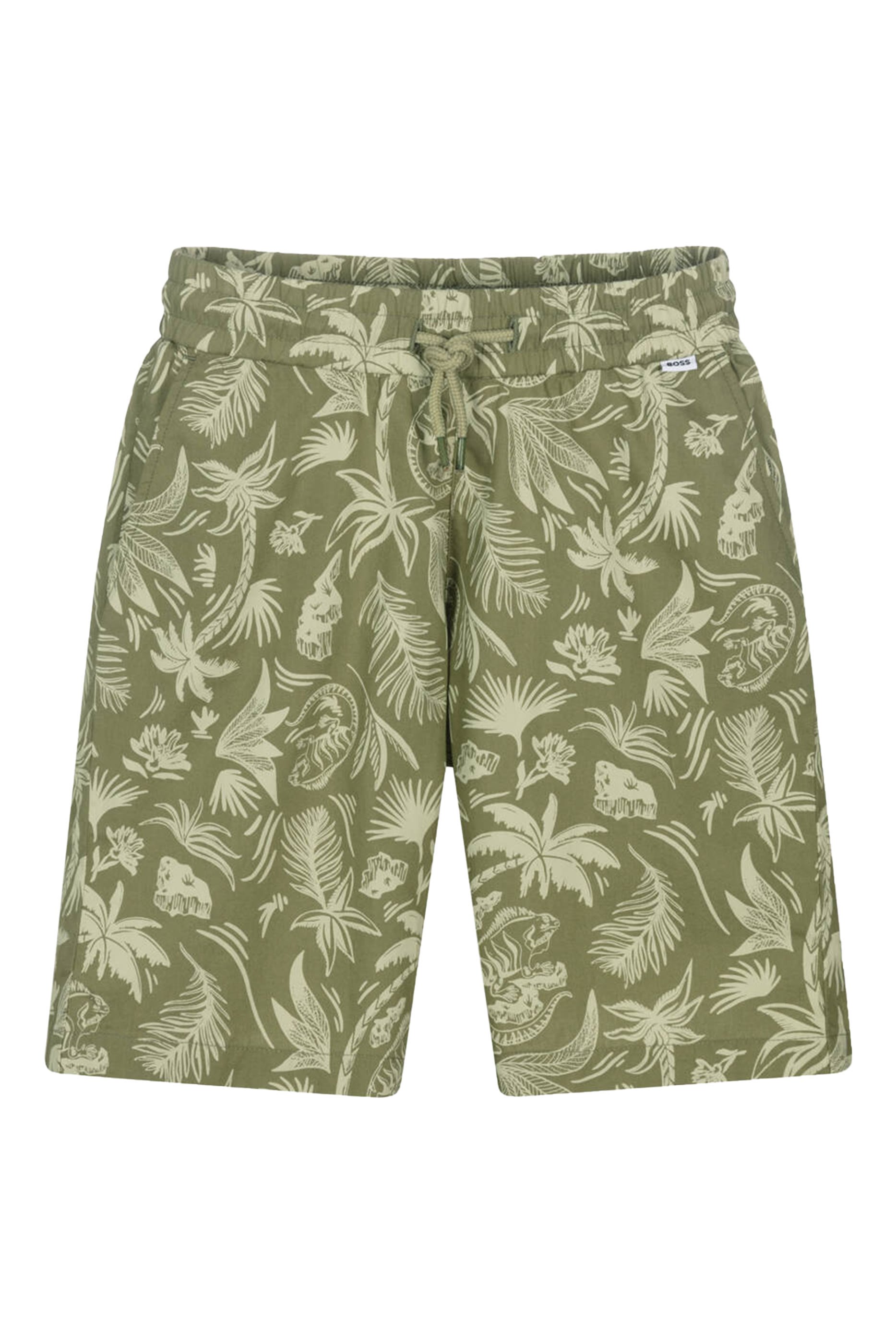 Kids Printed Bermuda Shorts