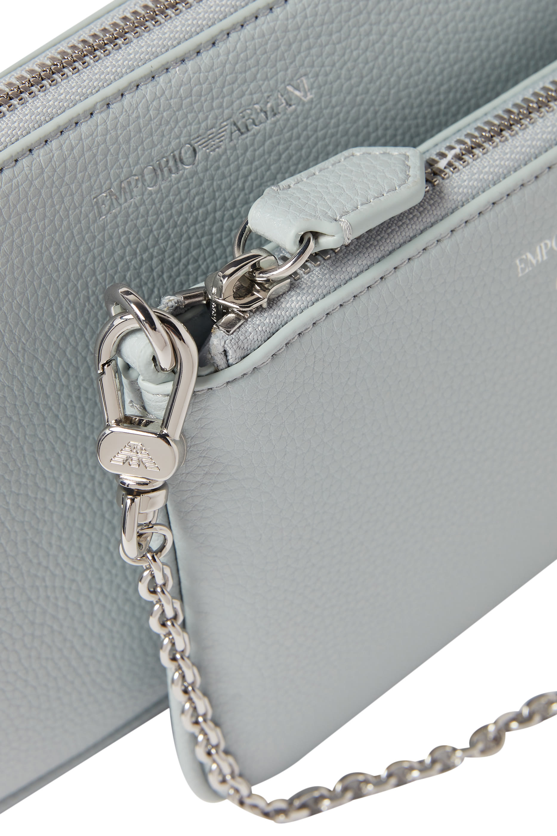 EA Text Logo Crossbody Bag