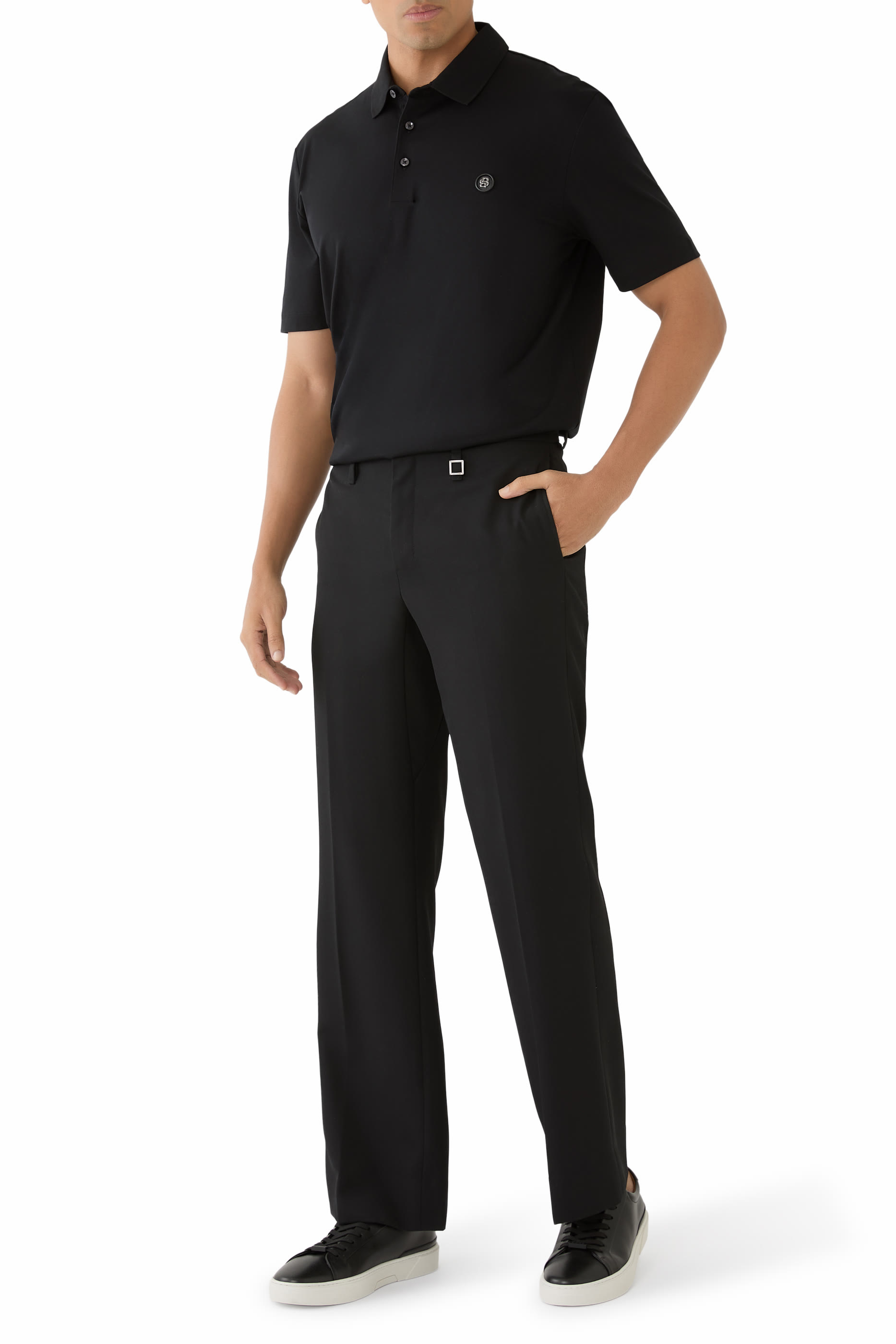 C-Parris Double-Monogram Polo Shirt