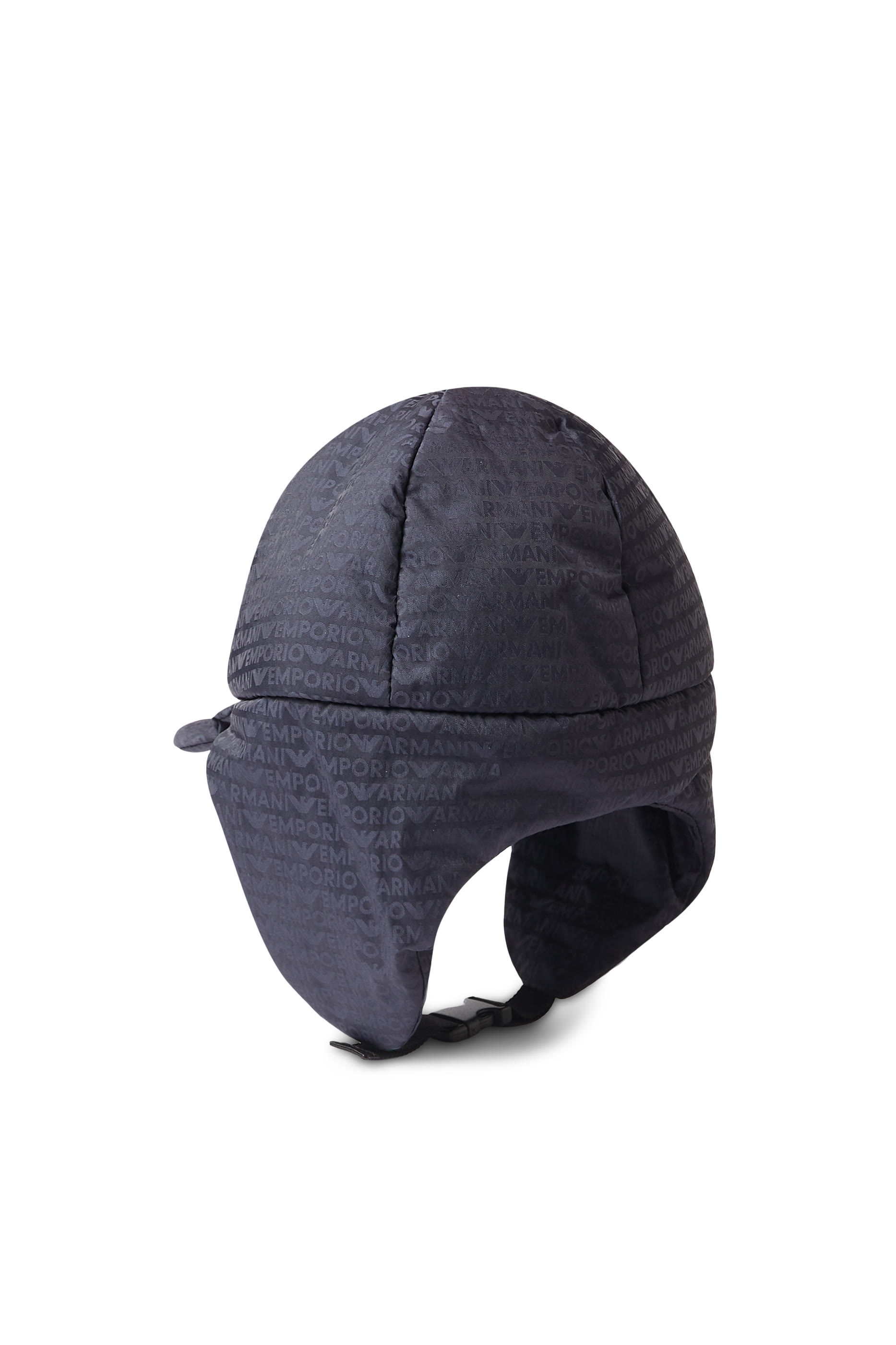 Kids Monogram Printed Earflap Hat