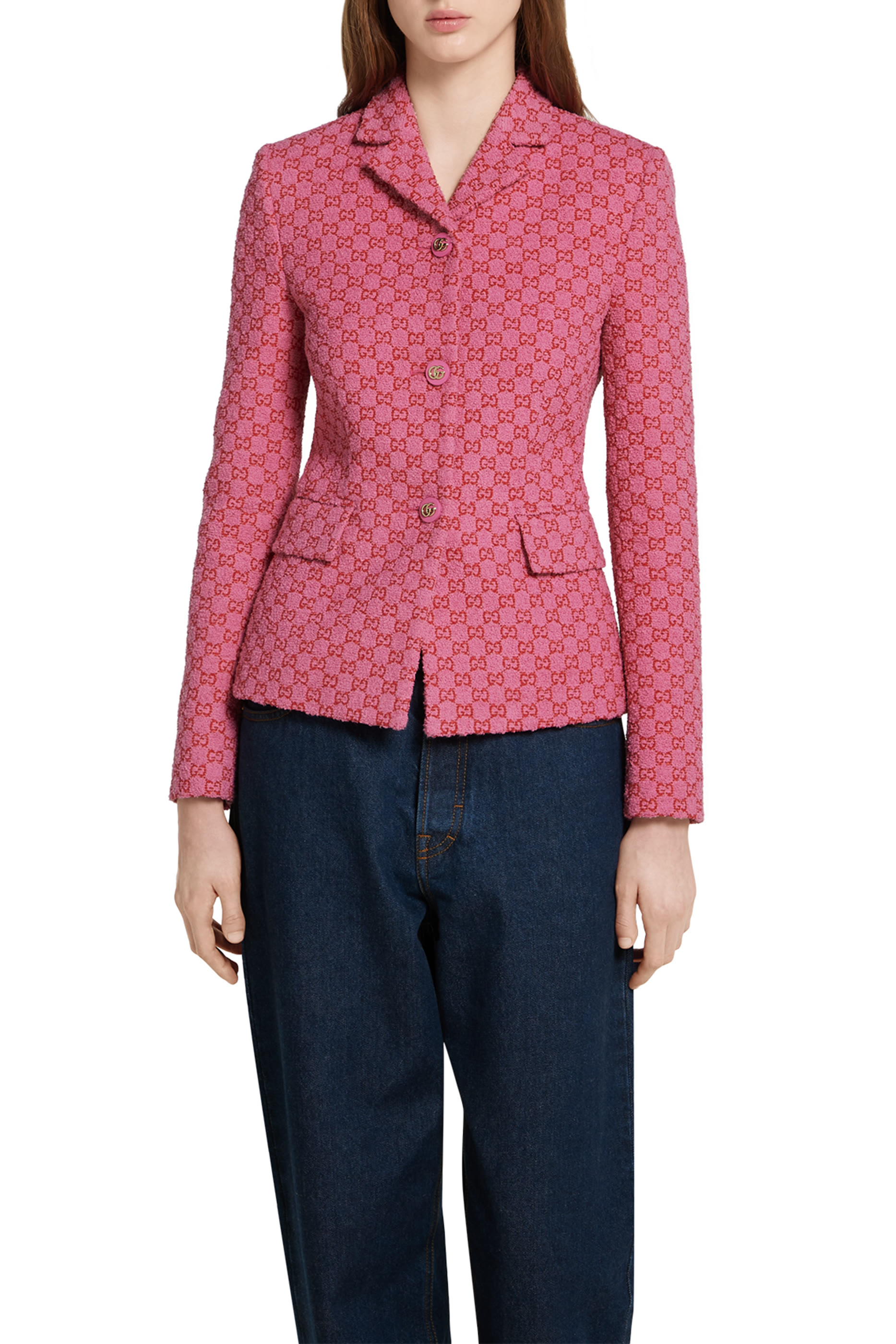 GG Cotton Boucl&eacute; Jacket 