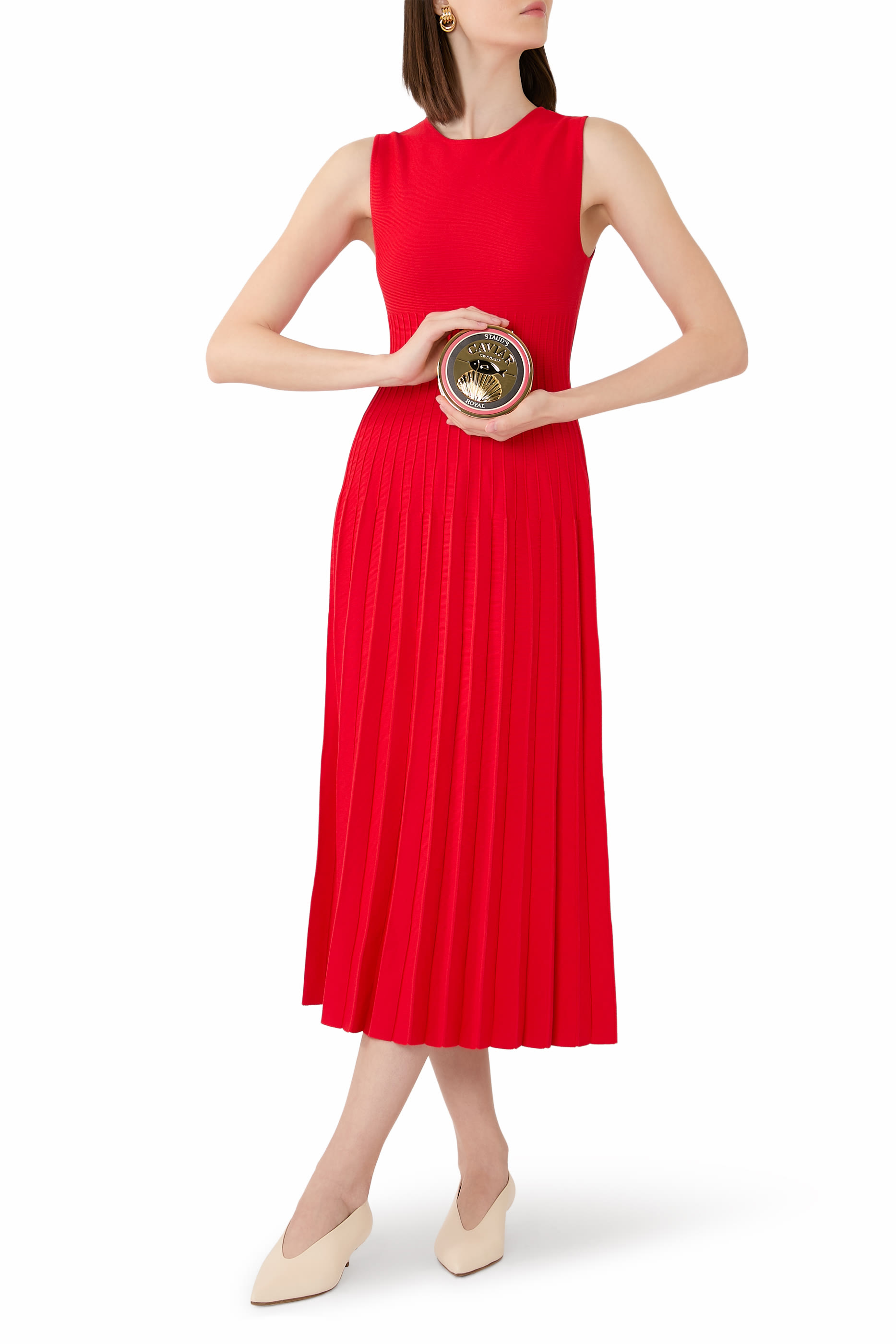 Caviar Metal Tin Clutch 