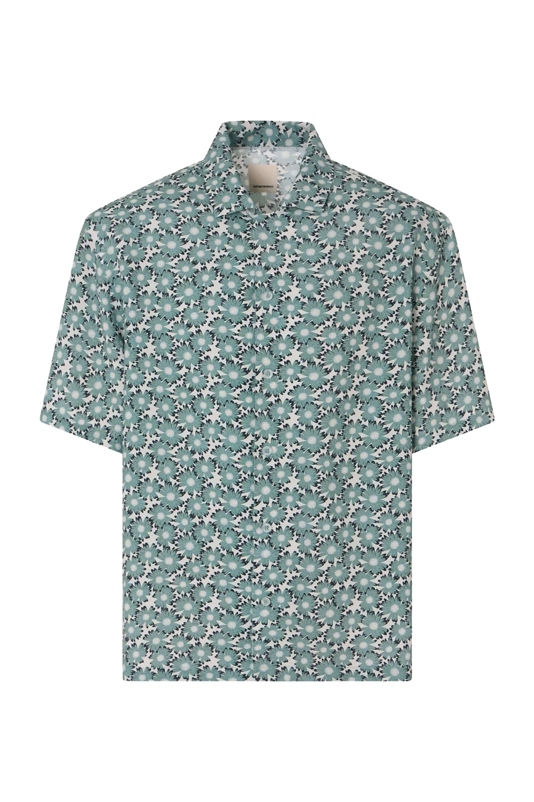 All-Over Paisley Print Viscose-Blend Shirt