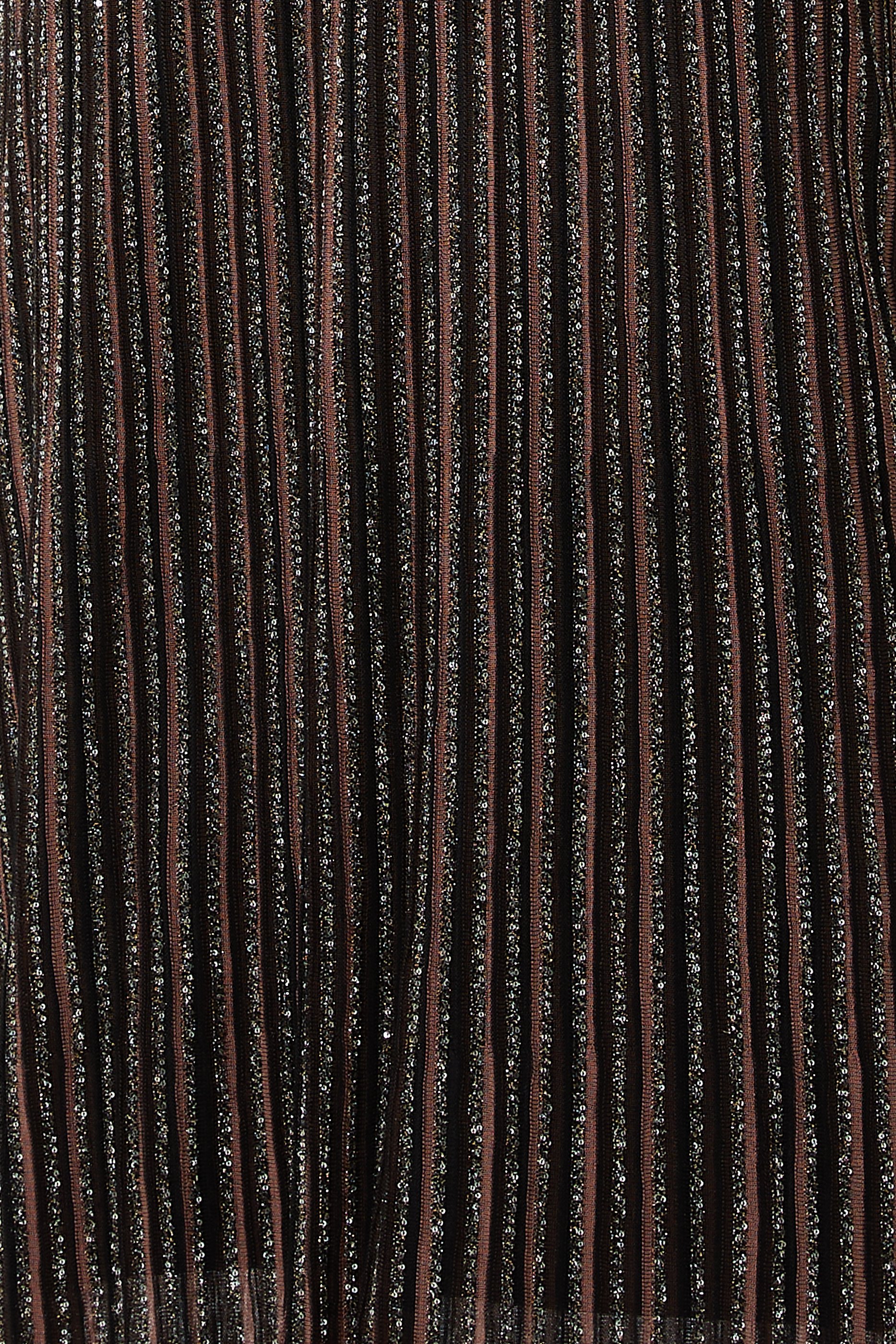  Partialized Sequinned Knit Dress 