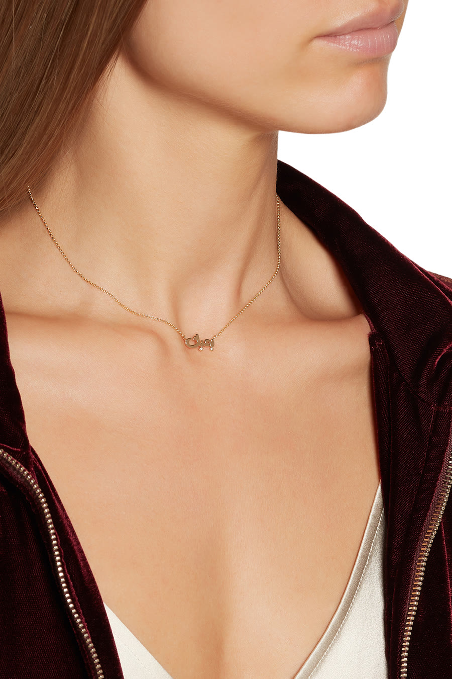 Diamond Bhebbak Necklace