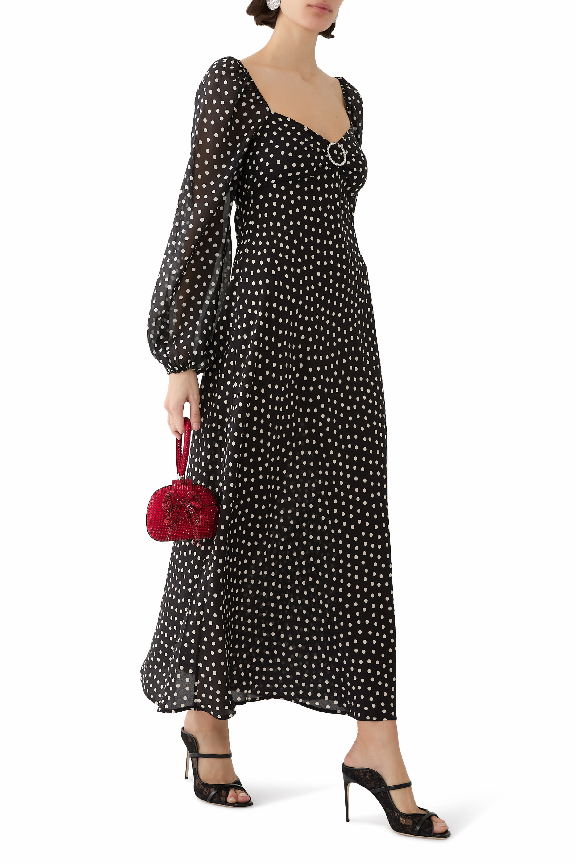 Noah 90 Lace Heeled Sandals