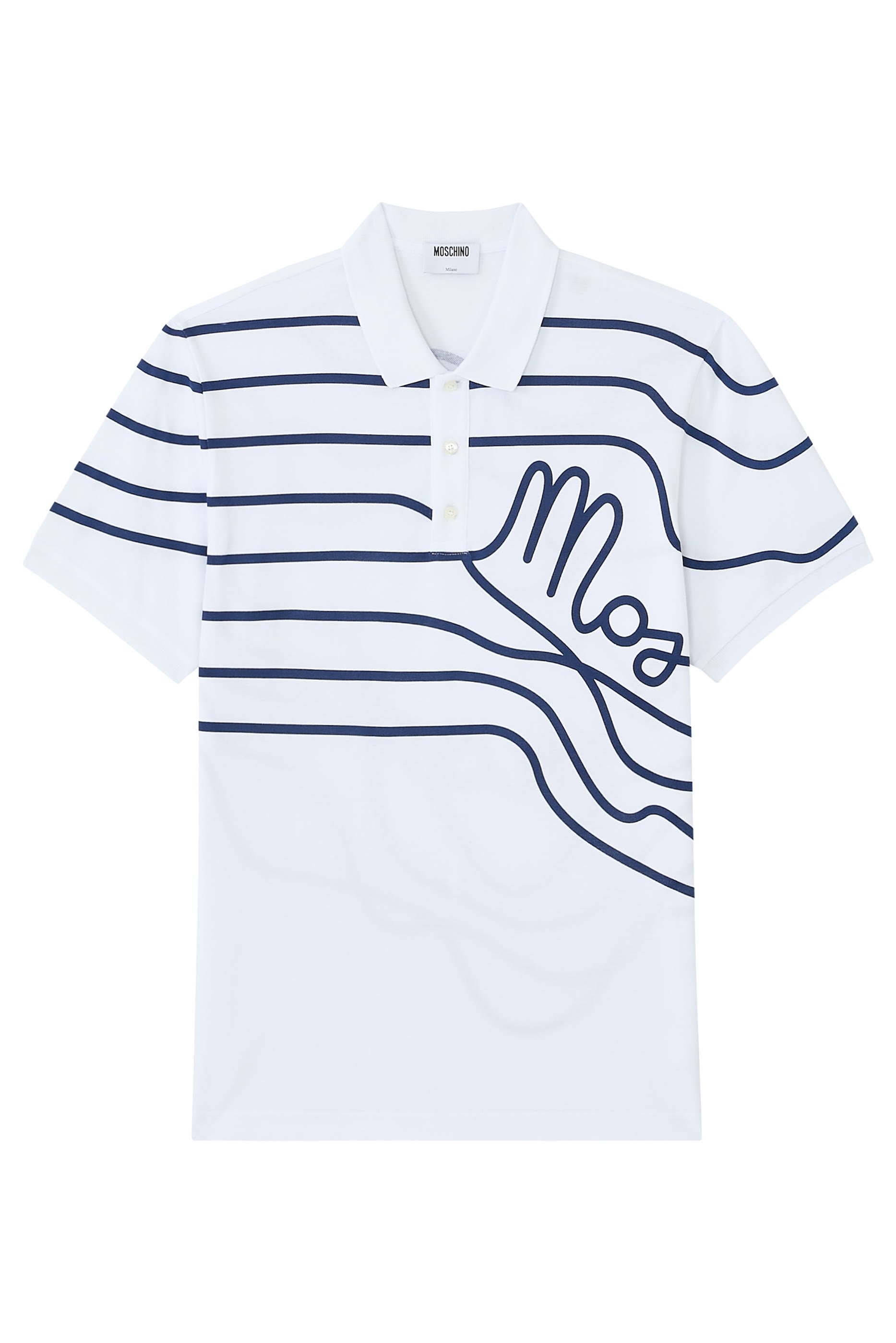 Logo Cotton Piquet Polo Shirt