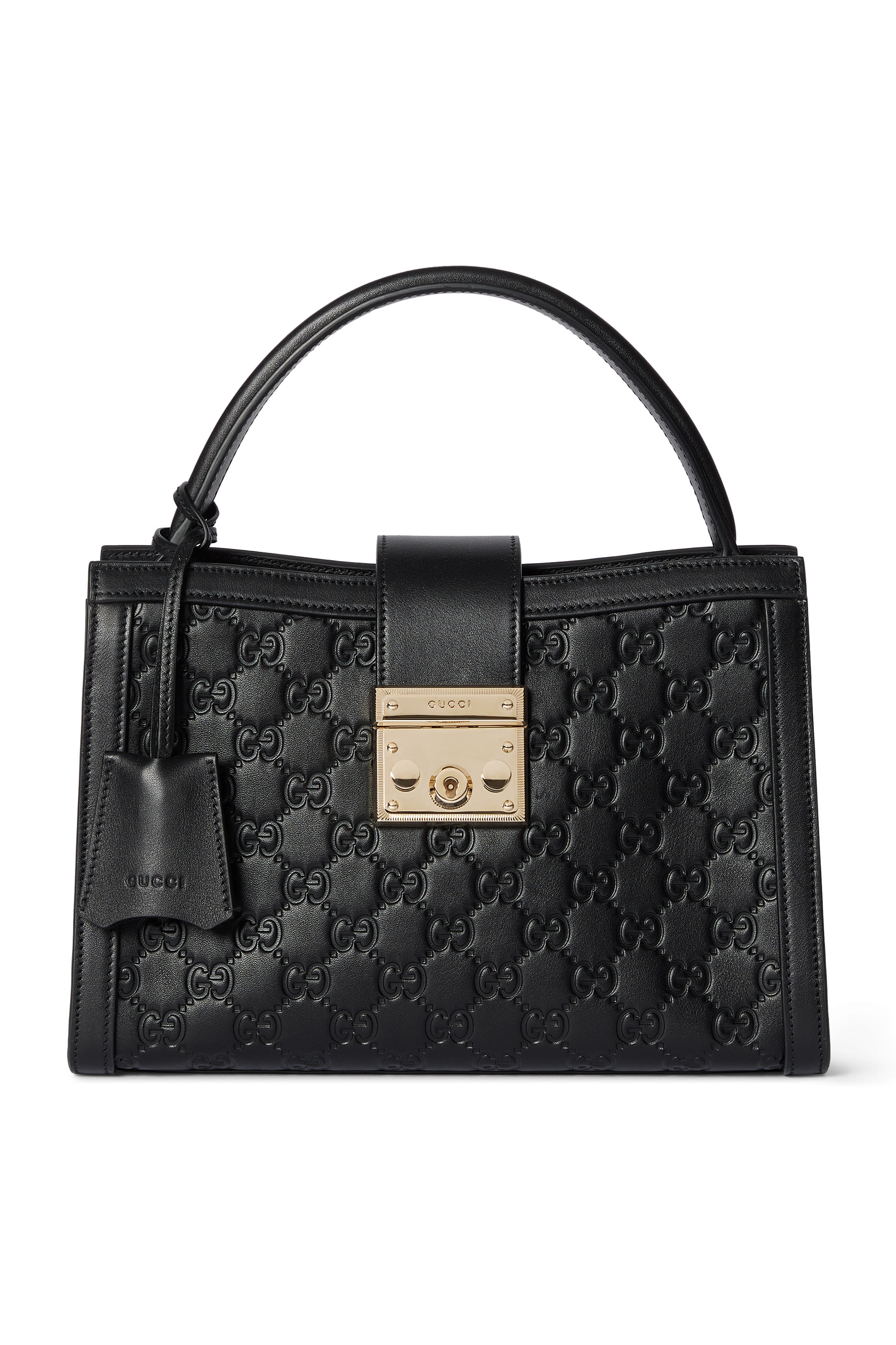 Padlock Medium Top-Handle Bag