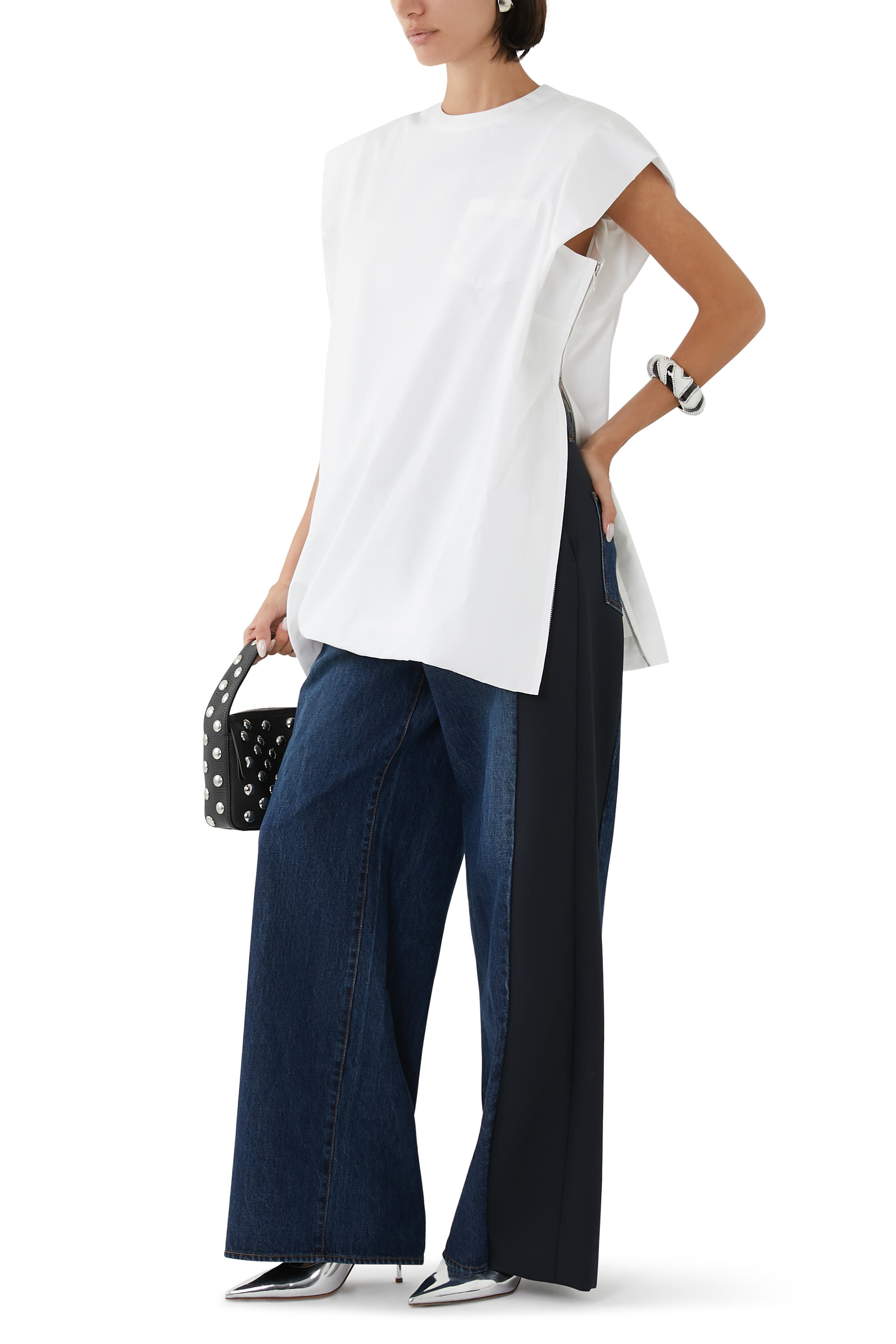 Cotton Poplin Jumper