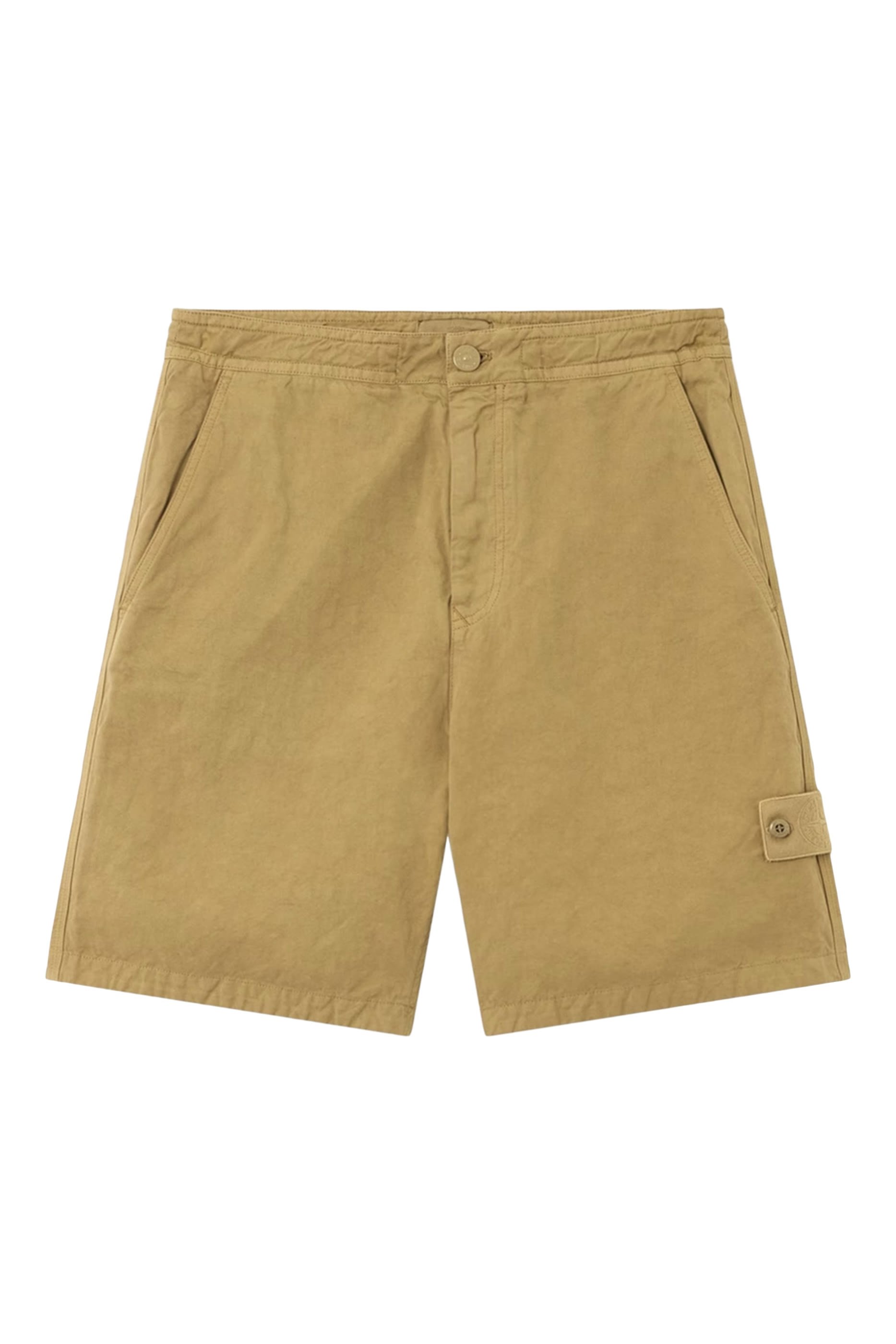 Logo Drawstring Waist Bermuda Shorts