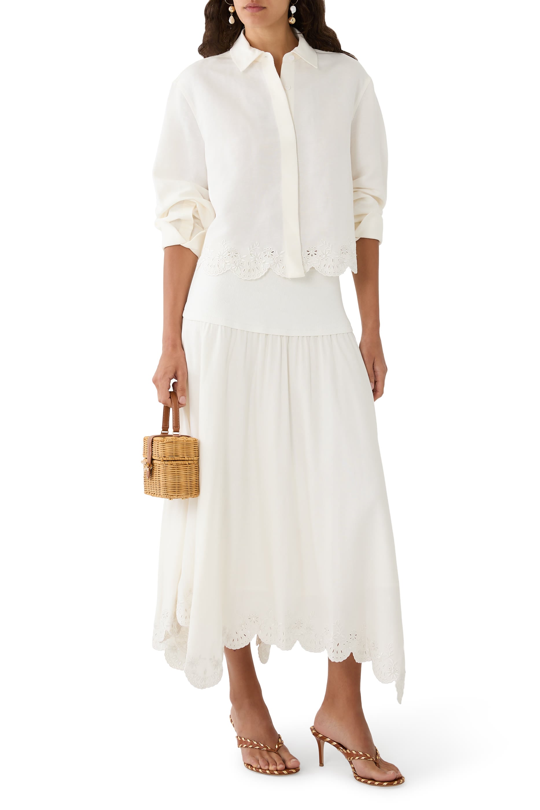 Ames Embroidered Linen Shirt