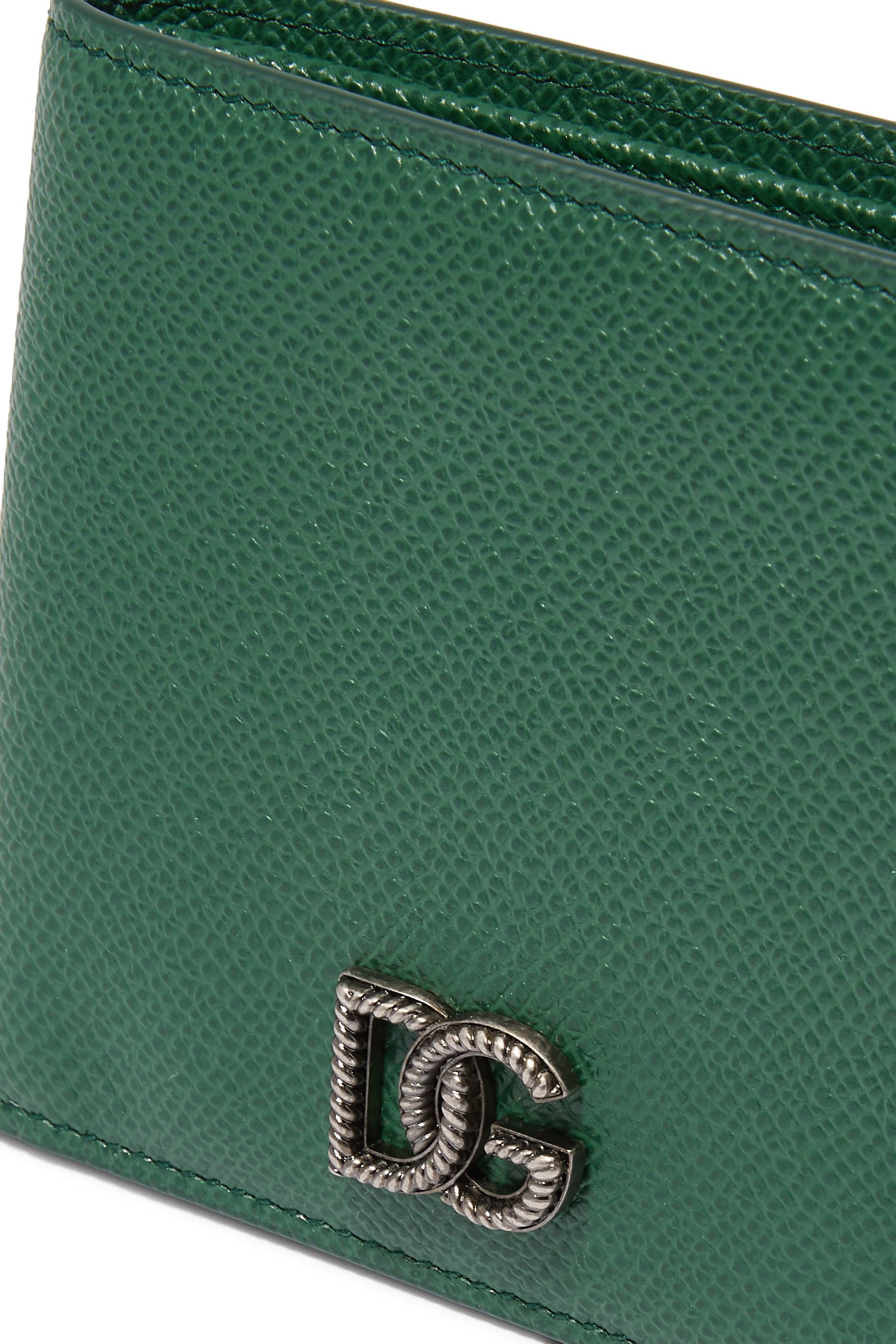 DG Logo Calfskin Wallet